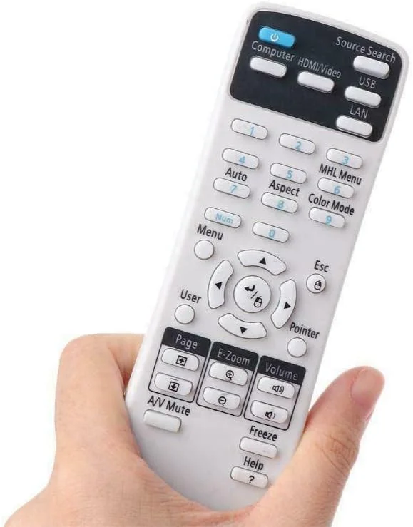 ریموت کنترل پروژکتور جایگزین جدید 159917600 برای اپسون مدل های EX5220 EX3220 EX5230