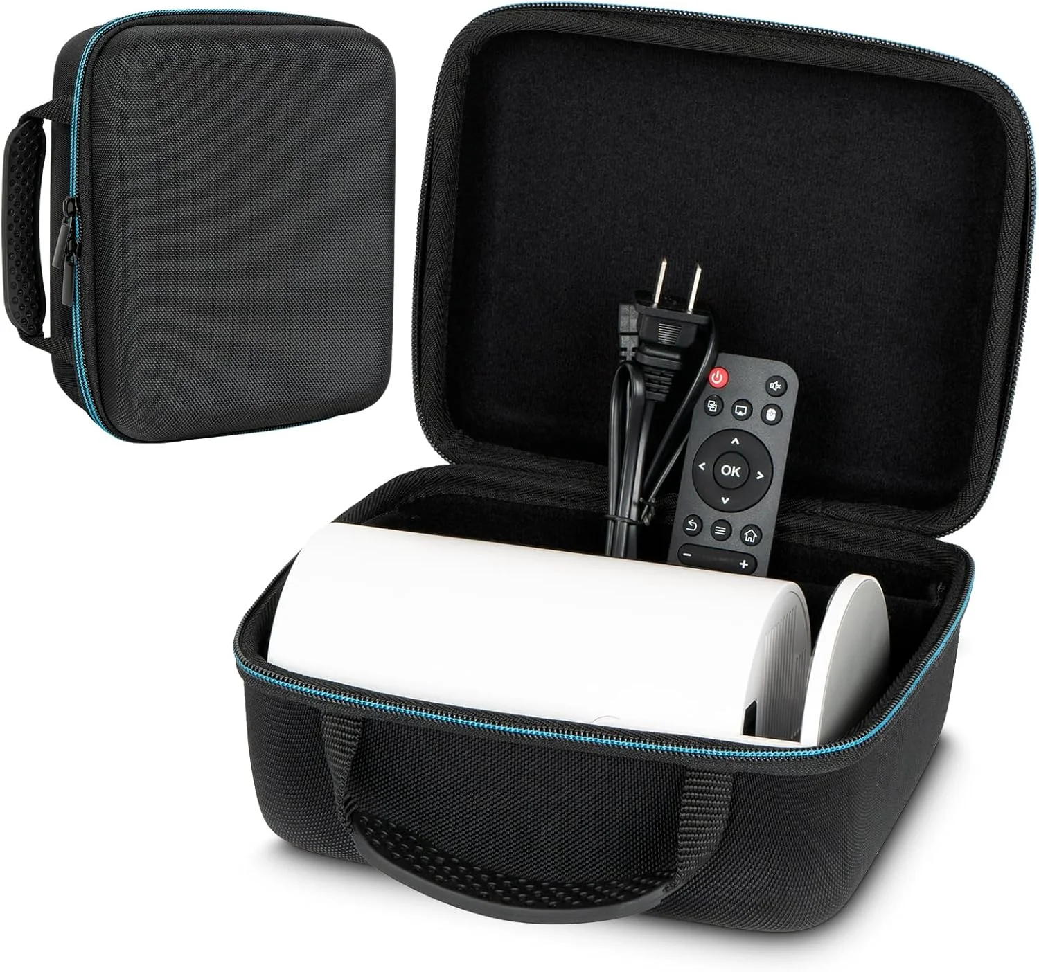 کیف سخت مسافرتی XINGFUDAO برای پروژکتور Magcubic HY300/MINI HY300 - مقاوم در برابر آب، ضد خش و تمیز کردن آسان - ایده آل برای پروژکتور مینی