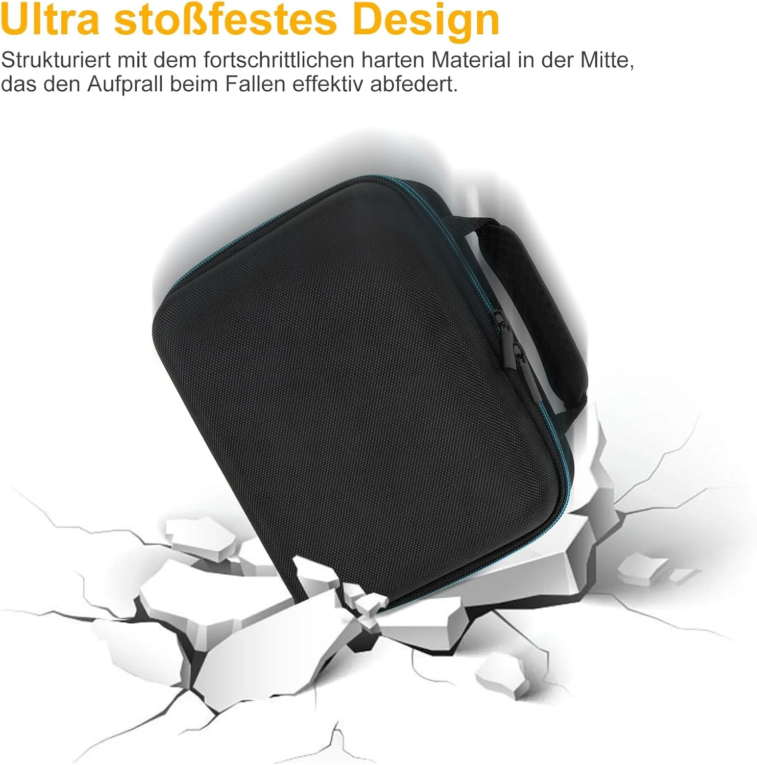 کیف سخت مسافرتی XINGFUDAO برای پروژکتور Magcubic HY300/MINI HY300 - مقاوم در برابر آب، ضد خش و تمیز کردن آسان - ایده آل برای پروژکتور مینی