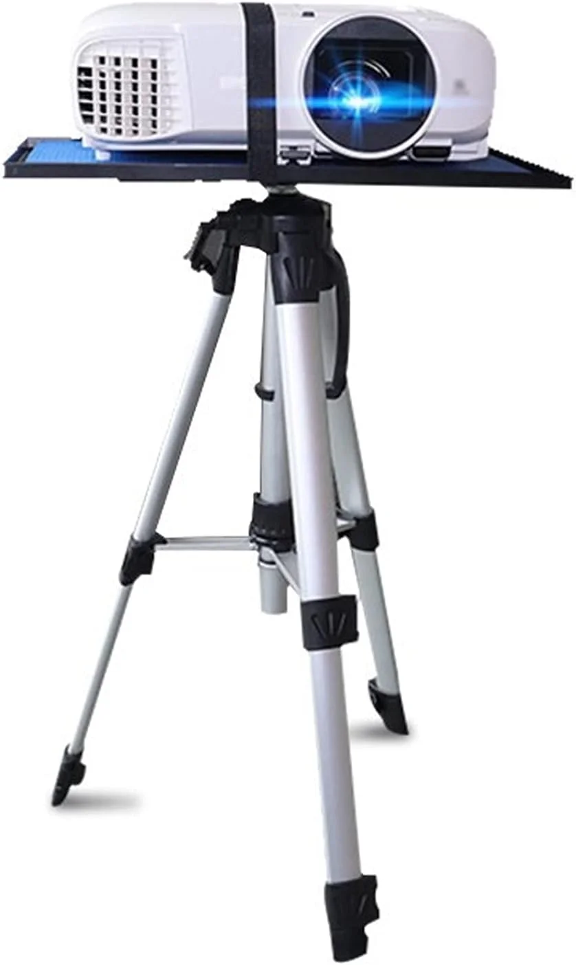 پایه نگهدارنده پروژکتور سه پایه آلومینیومی لپ تاپ پایه پروژکتور پایه زمینی پروژکتور 43 تا 115 سانتی متر قابل تنظیم چند منظوره