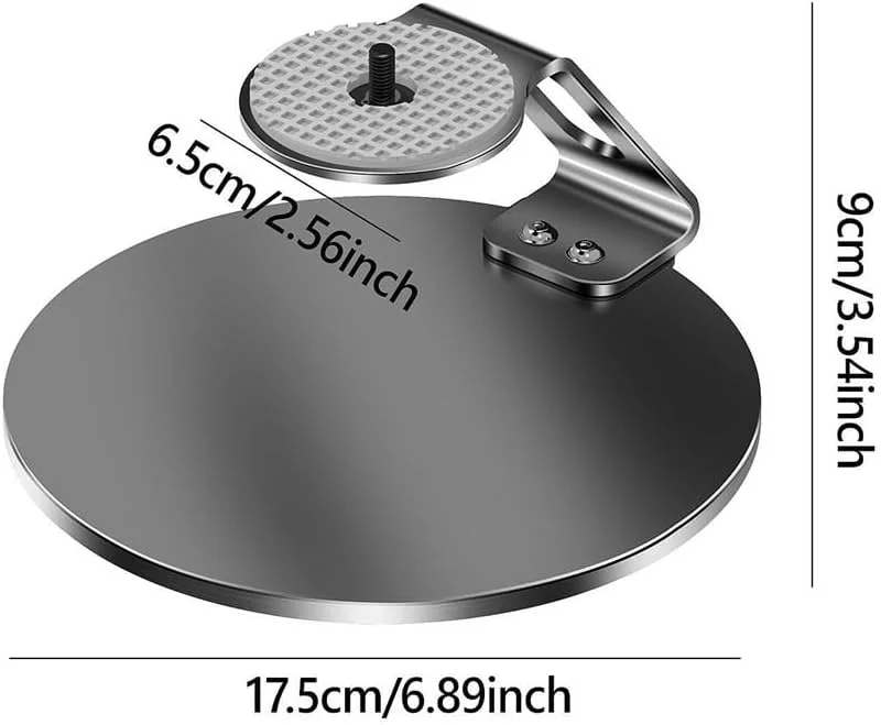 پایه نگهدارنده پروژکتور رومیزی با پیچ ¼ اینچی، مناسب برای هتل، کنار تخت، اتاق خواب، منزل، پایه پروژکتور قابل تنظیم (نقره ای)