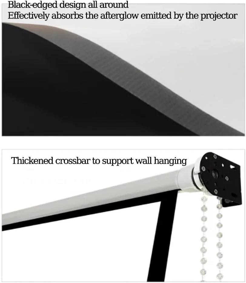 پرده نمایش پروژکتور فضای باز، پرده نمایش قابل حمل کشویی 40 50 60 اینچ، پرده سینمای خانگی برای داخل و خارج از منزل، نصب روی دیوار (60 اینچ (4:3)) پرده نمایش پروژکتور فضای باز، پرده نمایش قابل حمل کشویی 40 50 60 اینچ، پرده سینمای خانگی برای داخل و خارج از منزل، نصب روی دیوار (60 اینچ (4:3))