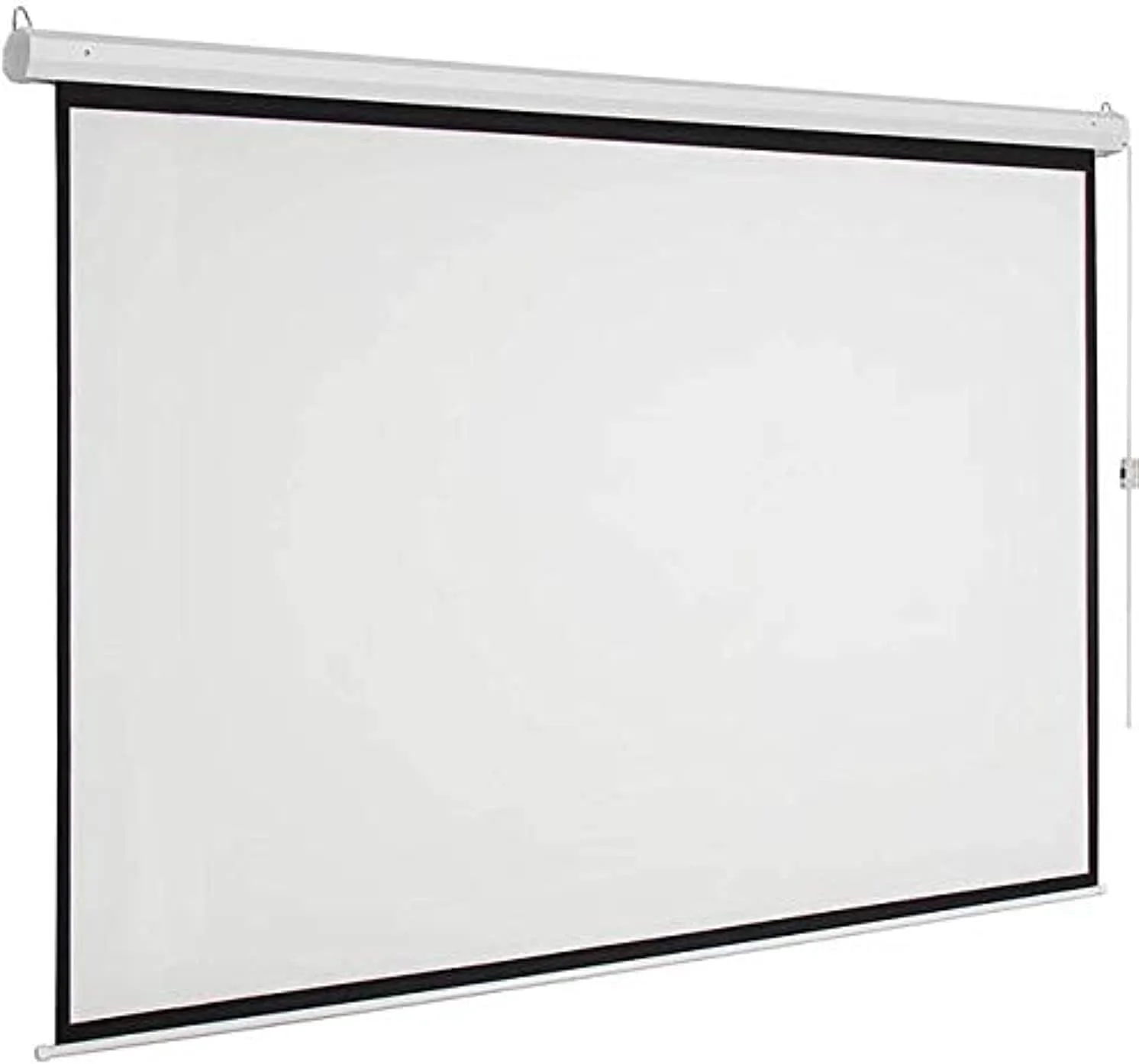 پرده نمایش برقی موتوردار DOD، 100 اینچ، بدون ریموت، عریض 16:9 8K 4K Ultra HD برای فیلم، سینمای خانگی، دفتر کار، بازی ویدیویی، 240X150 سانتی متر