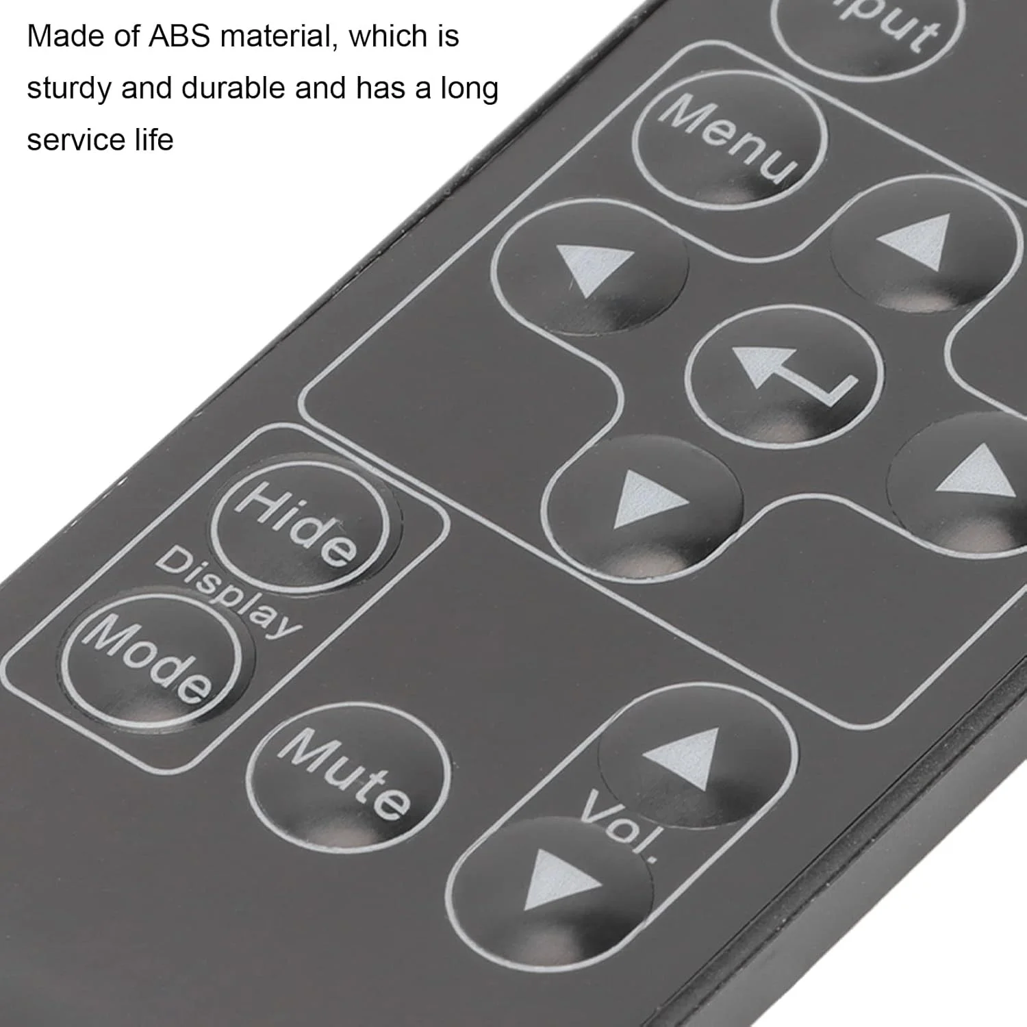 کنترل از راه دور پروژکتور، دکمه های حساس، استفاده ارگونومیک، کاربری آسان، مناسب برای UF75، UF60، UF75w