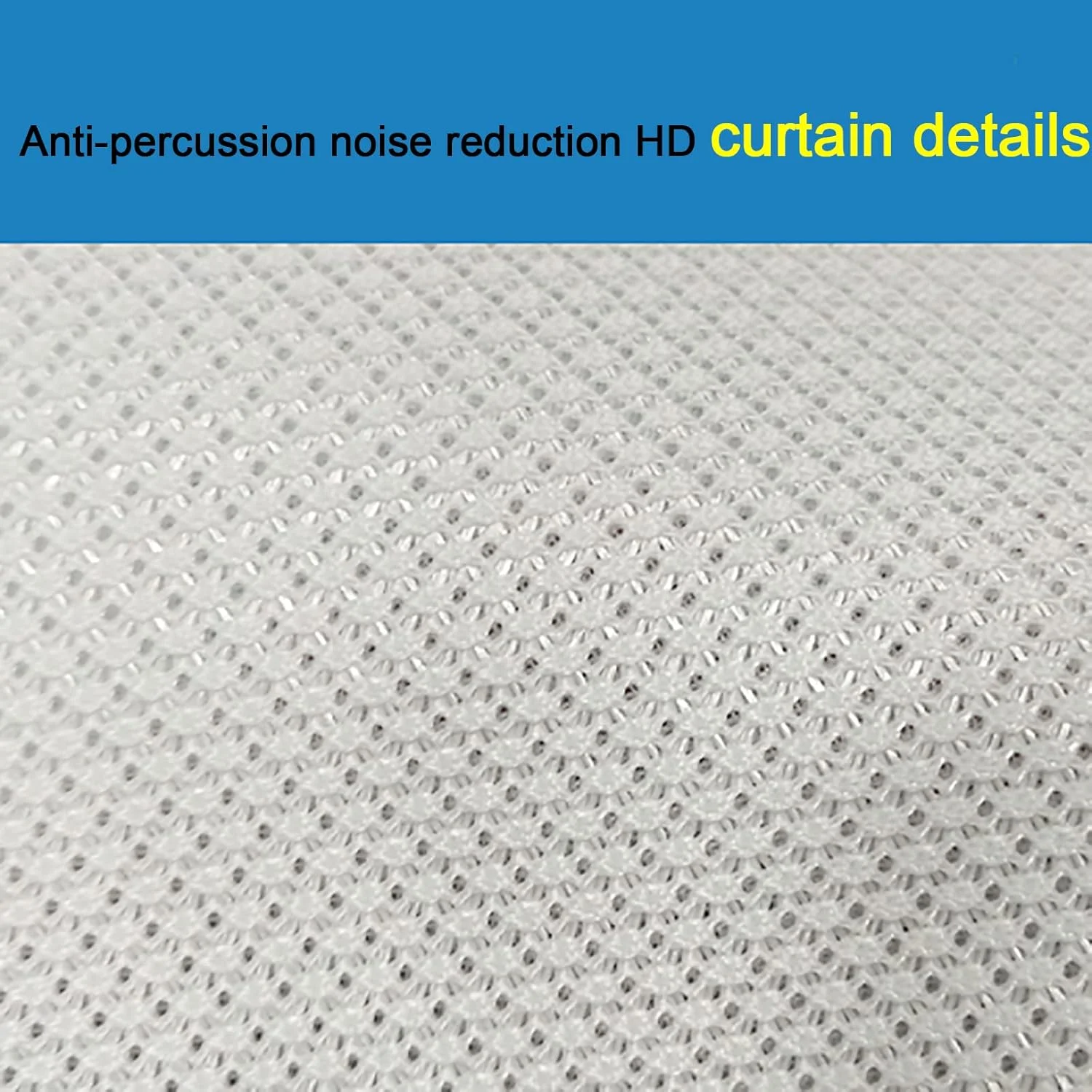 پرده نمایش شبیه ساز گلف داخل سالن، بسیار بادوام، پرده پروژکتور برای تمرین گلف، جنس پارچه ای سفید برای تمرین گلف (285 x 300 سانتی متر)