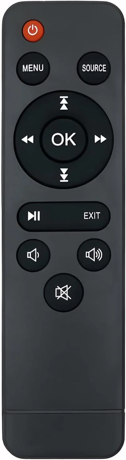 ریموت کنترل جایگزین M8-F سازگار با پروژکتورهای کوچک AuKing M8-F، TMY V08، NISOO M10 و PANSEBA HI-04