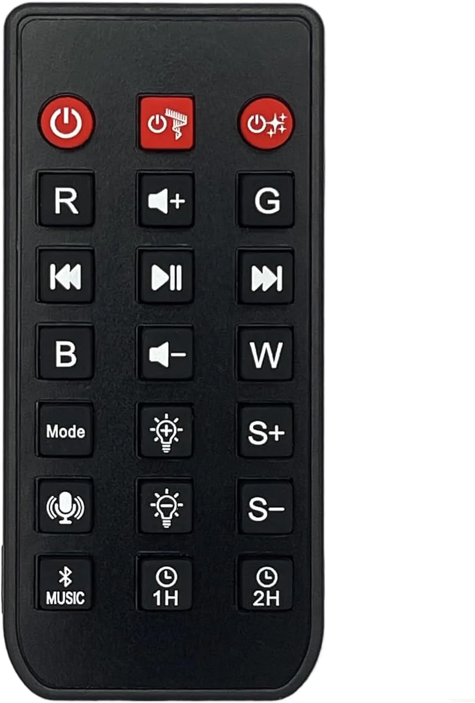 کنترل از راه دور سازگار با پروژکتور ستاره ای Rossetta Galaxy مدل RT009