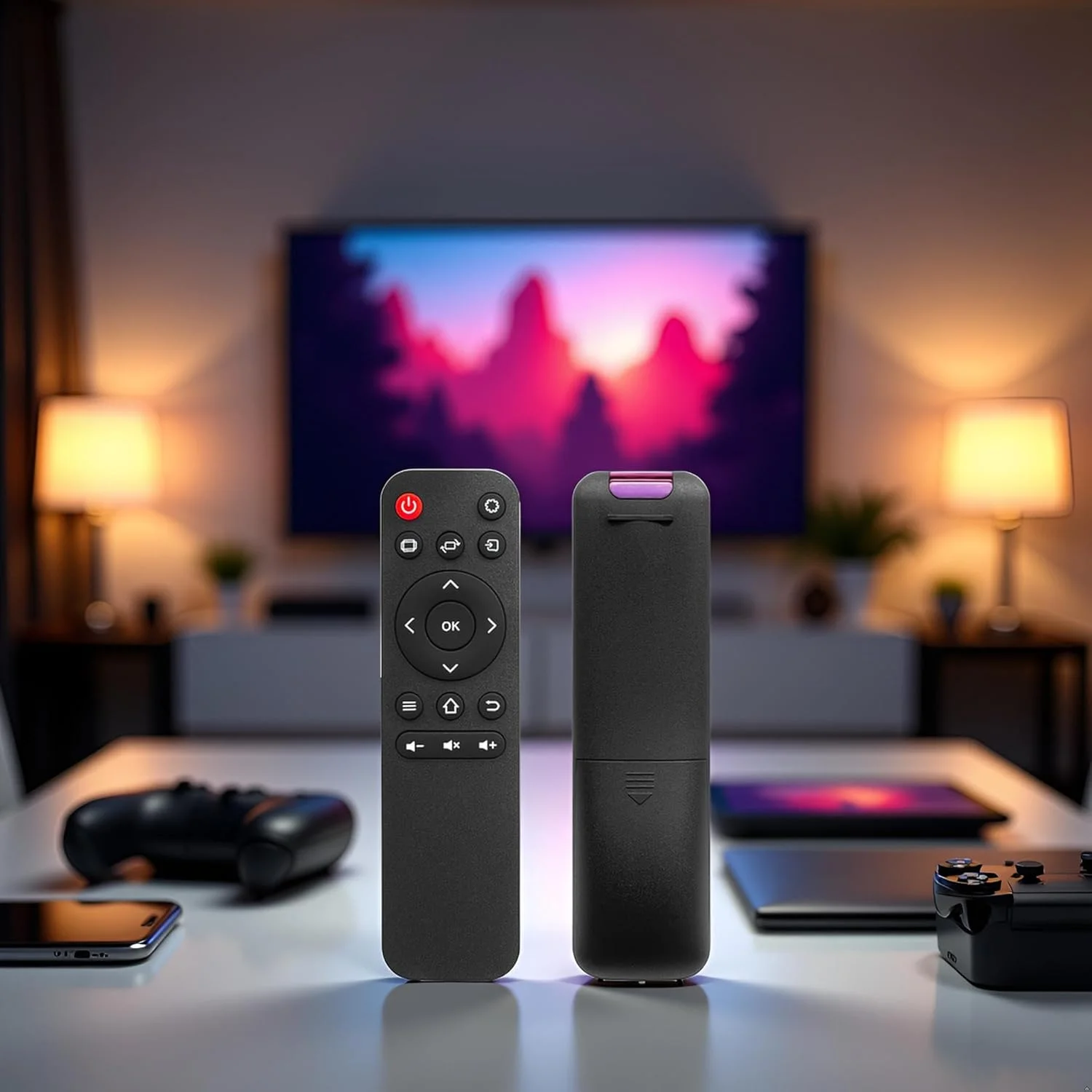 ریموت کنترل جایگزین RANETLIO H1 سازگار با پروژکتور فیلم قابل حمل مینی 1080P happrun H1