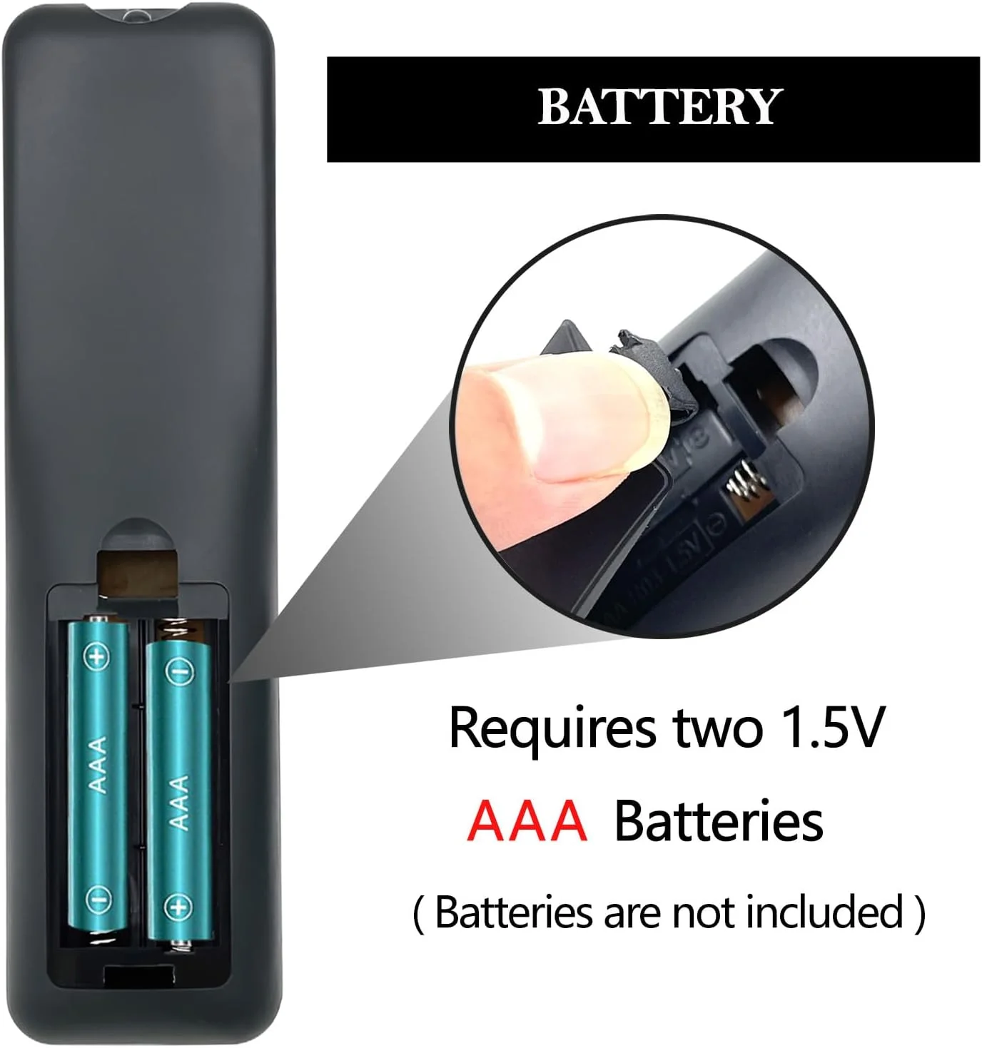 ریموت کنترل جایگزین M8-F سازگار با پروژکتورهای کوچک AuKing M8-F، TMY V08، NISOO M10 و PANSEBA HI-04