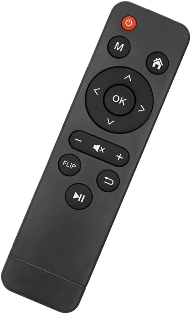 ریموت کنترل جایگزین M8 سازگار با Wimius K2، ClokoWe M8، CiBest W13، DBPOWER T20 PJ0703، ARTSEA W25، Blitzwolf BW-VP10، Mirval 1080P پروژکتور مینی قابل حمل