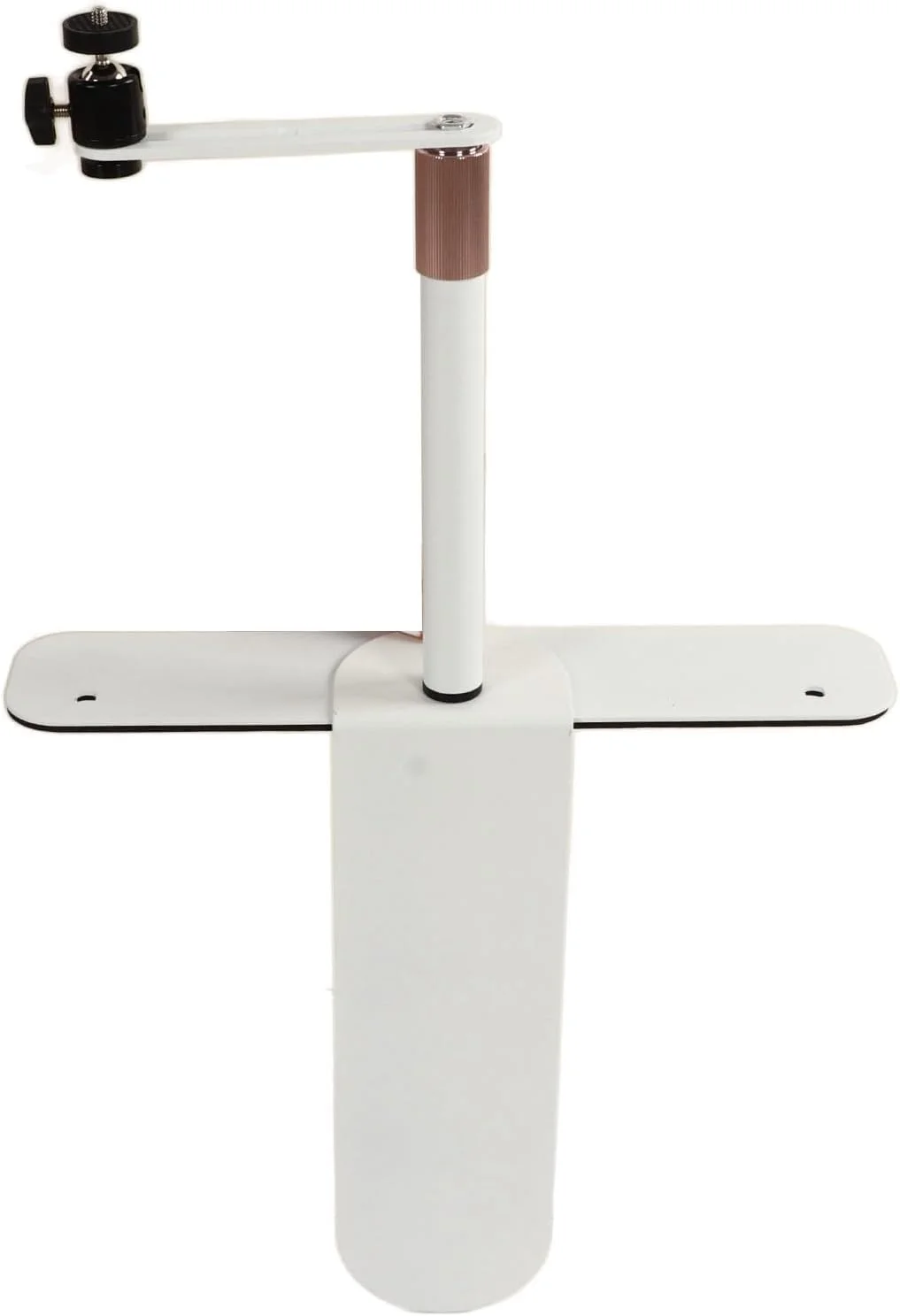 پایه پروژکتور Fockety، پایه نصب کنار تخت و مبل، چرخش 360 درجه، صرفه جویی در فضا، نصب رومیزی فلزی روی دیوار، بدون نیاز به سوراخ کاری (سفید)