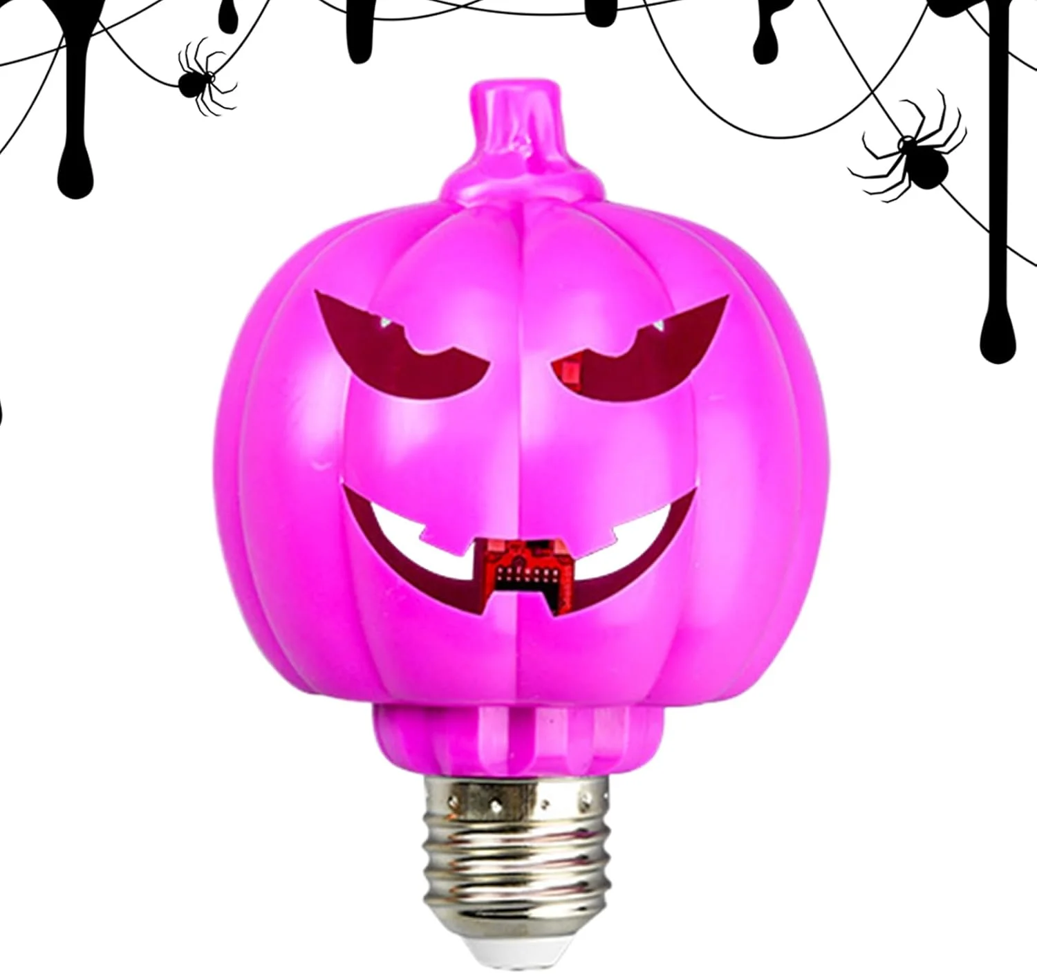 چراغ های کدو تنبل تزئینی هالووین - لامپ پروژکتور کدو تنبل هالووین - روشنایی فصلی تعطیلات برای چادرهای کمپینگ، مهمانی های موضوعی، خانه های جن زده، رستوران ها، پارک