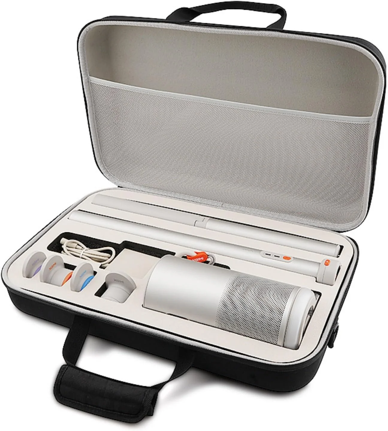 کیف حمل و نقل سخت با آستر نرم برای پروژکتورهای ویدیویی قابل حمل Play6، جعبه محافظ پروژکتور، کیف نگهداری پروژکتور کیف حمل و نقل سخت با آستر نرم برای پروژکتورهای ویدیویی قابل حمل Play6، جعبه محافظ پروژکتور، کیف نگهداری پروژکتور