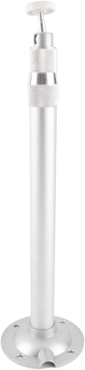 پایه پروژکتور Fockety، با قابلیت چرخش 360 درجه و تنظیم ارتفاع از 30 تا 60 سانتی متر، پایه سقفی پروژکتور کوچک جهانی قابل گسترش، آلیاژ آلومینیوم دیواری برای خانه، اتاق رسانه