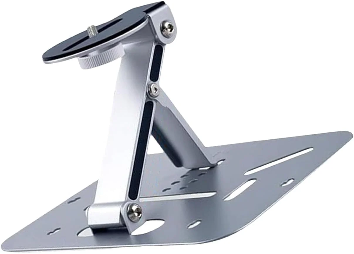 پایه نگهدارنده پروژکتور قابل تنظیم، فلزی سبک وزن، با قابلیت چرخش، قابل نصب روی میز/دیوار/آویز، ظرفیت بارگیری 10 کیلوگرم، مناسب برای پروژکتور سینمای خانگی