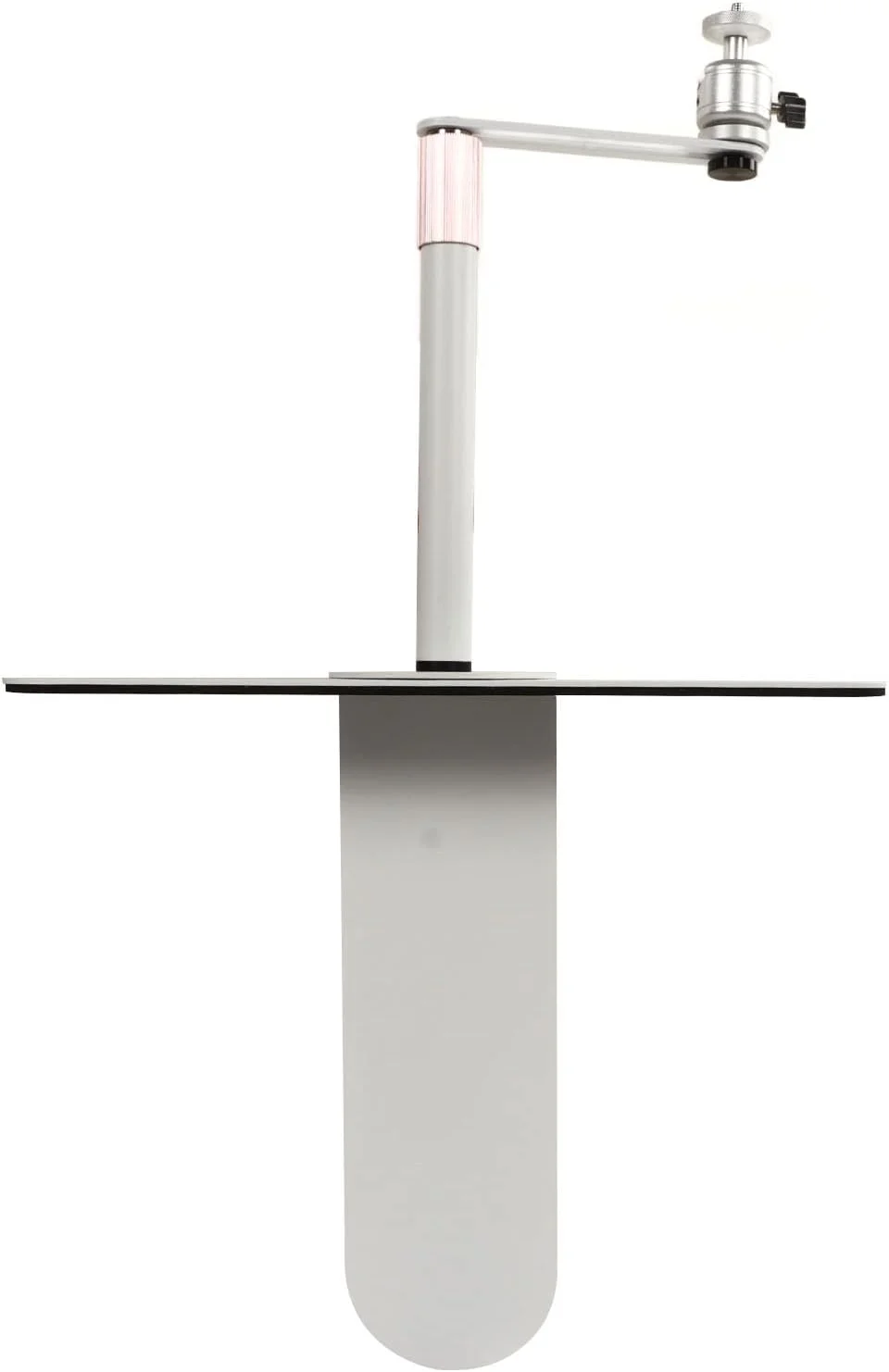 پایه پروژکتور قابل تنظیم Dpofirs با زاویه 24 تا 40 سانتی متر، دارای رزوه 1/4 اینچی برای مبل، کنار تخت، میز پروژکتور برای دفتر، مبل، کنار تخت و موارد دیگر (فولاد آلیاژی 2)