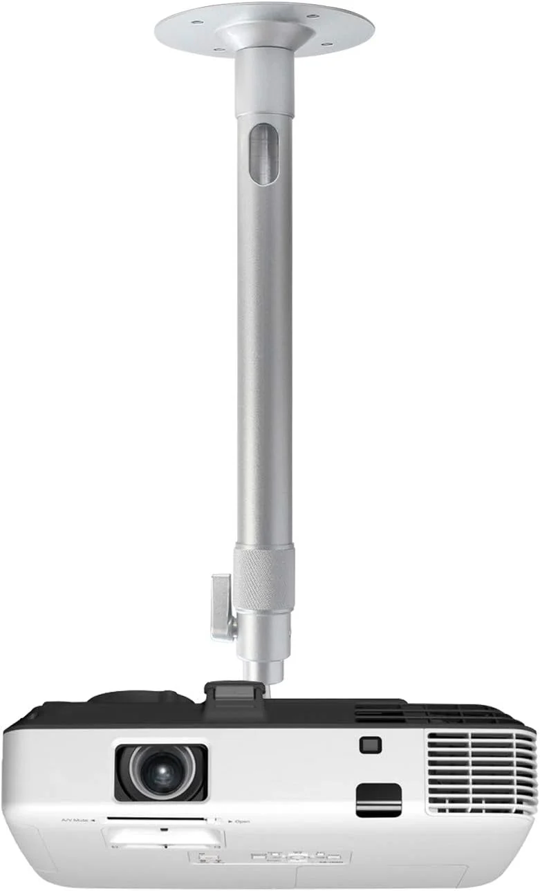 پایه سقفی پروژکتور جهانی Drsn با قابلیت تنظیم ارتفاع 60-105 سانتی متر، پایه دیواری با چرخش 360 درجه، آویز پروژکتور قابل افزایش طول، براکت پروژکتور بلند چند منظوره برای پروژکتورها، دوربین مداربسته و DVR