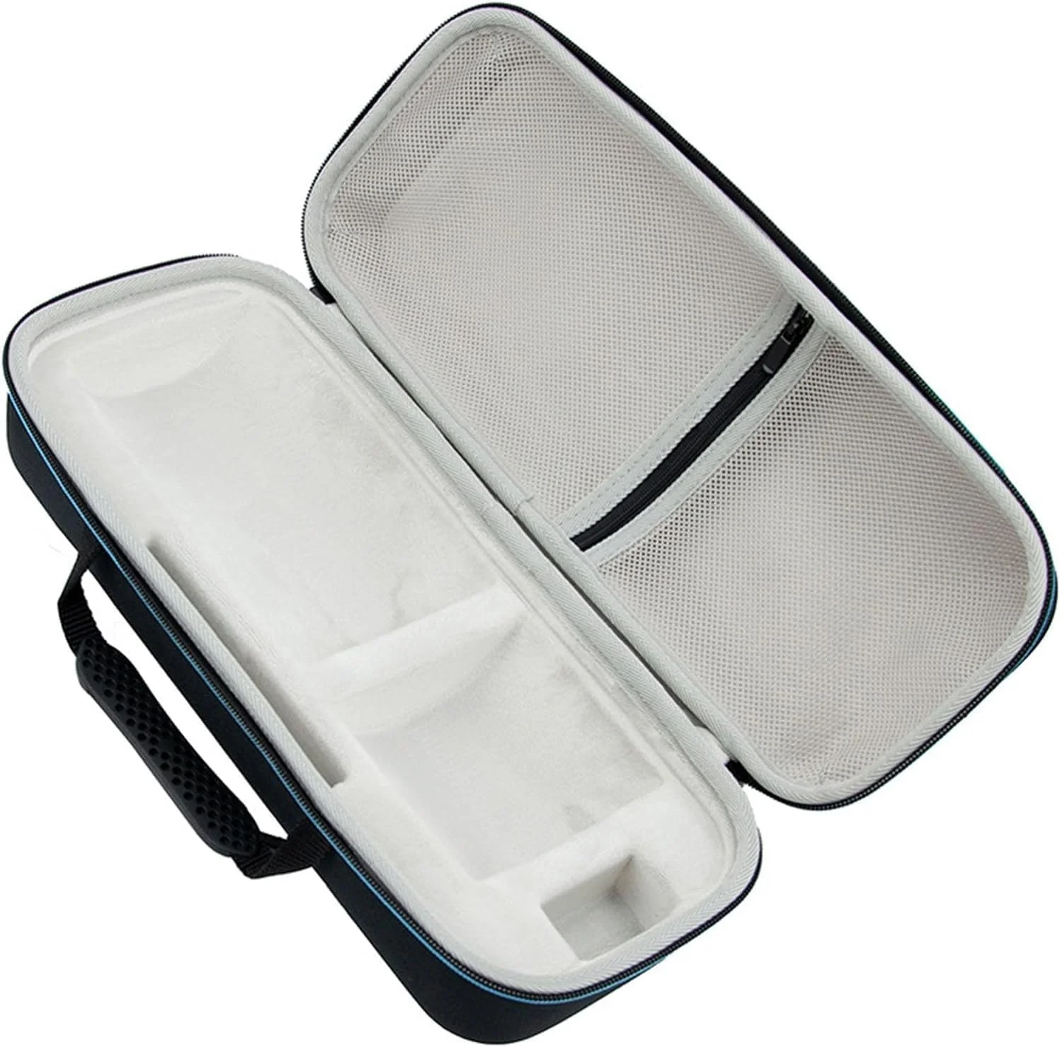 کیف سخت EVA ضد گرد و غبار برای پروژکتور سامسونگ The Freestyle و پایه باتری - سازمان دهنده مسافرتی با پد فوم، مناسب برای تمام لوازم جانبی، ریموت و کابل ها، کیف محافظ آماده کیف سخت EVA ضد گرد و غبار برای پروژکتور سامسونگ The Freestyle و پایه باتری - سازمان دهنده مسافرتی با پد فوم، مناسب برای تمام لوازم جانبی، ریموت و کابل ها، کیف محافظ آماده