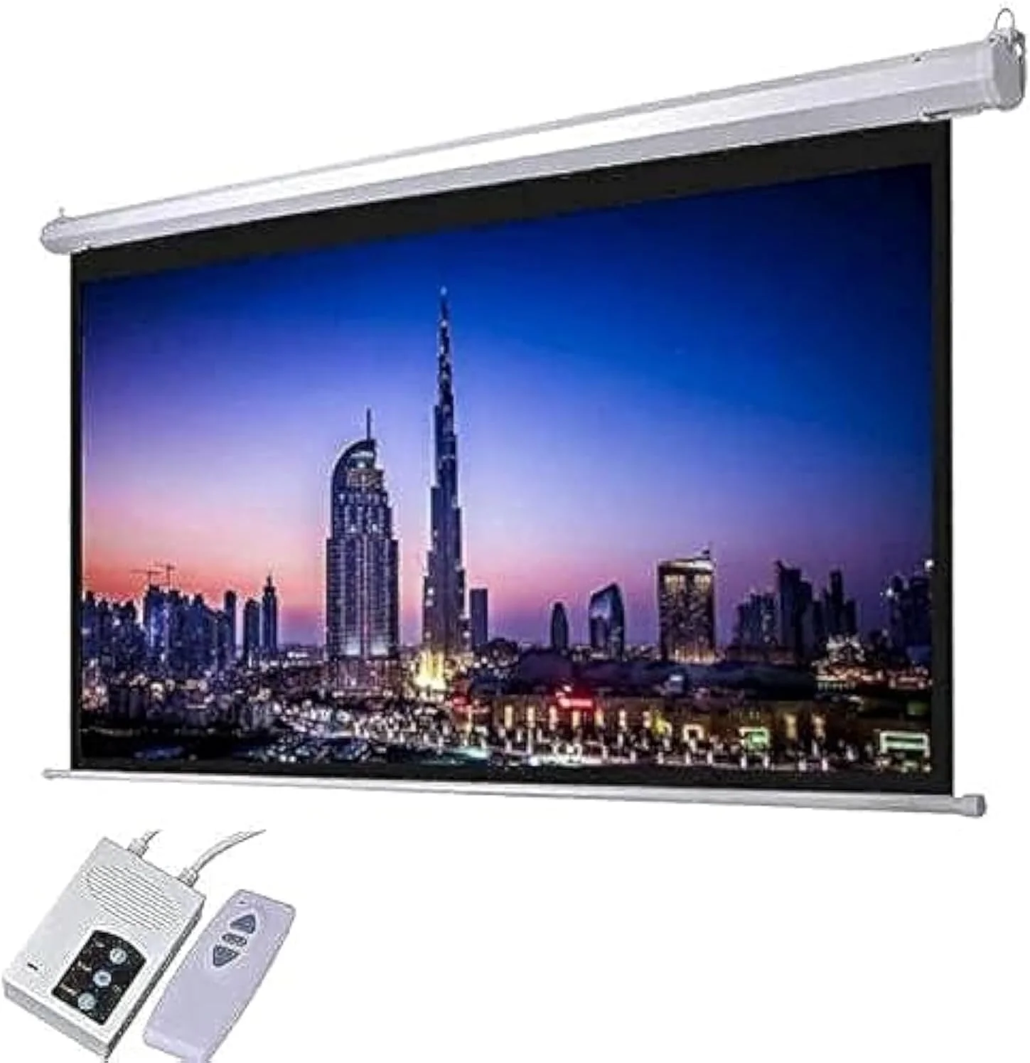 پرده نمایش برقی آیویو با کنترل از راه دور (۱۵۰ اینچ/۳۰۰x۲۲۵ سانتیمتر) پرده نمایش برقی آیویو با کنترل از راه دور (۱۵۰ اینچ/۳۰۰x۲۲۵ سانتیمتر)
