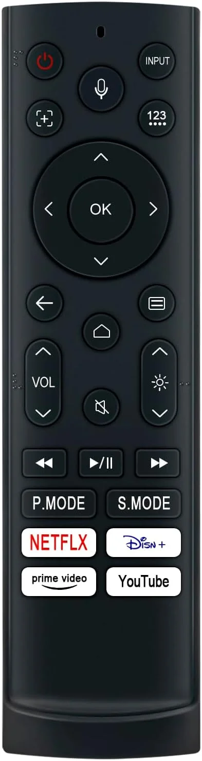 ریموت کنترل صوتی جایگزین ERF3AD90H مناسب برای مینی پروژکتور قابل حمل هایسنس C1 4K UHD