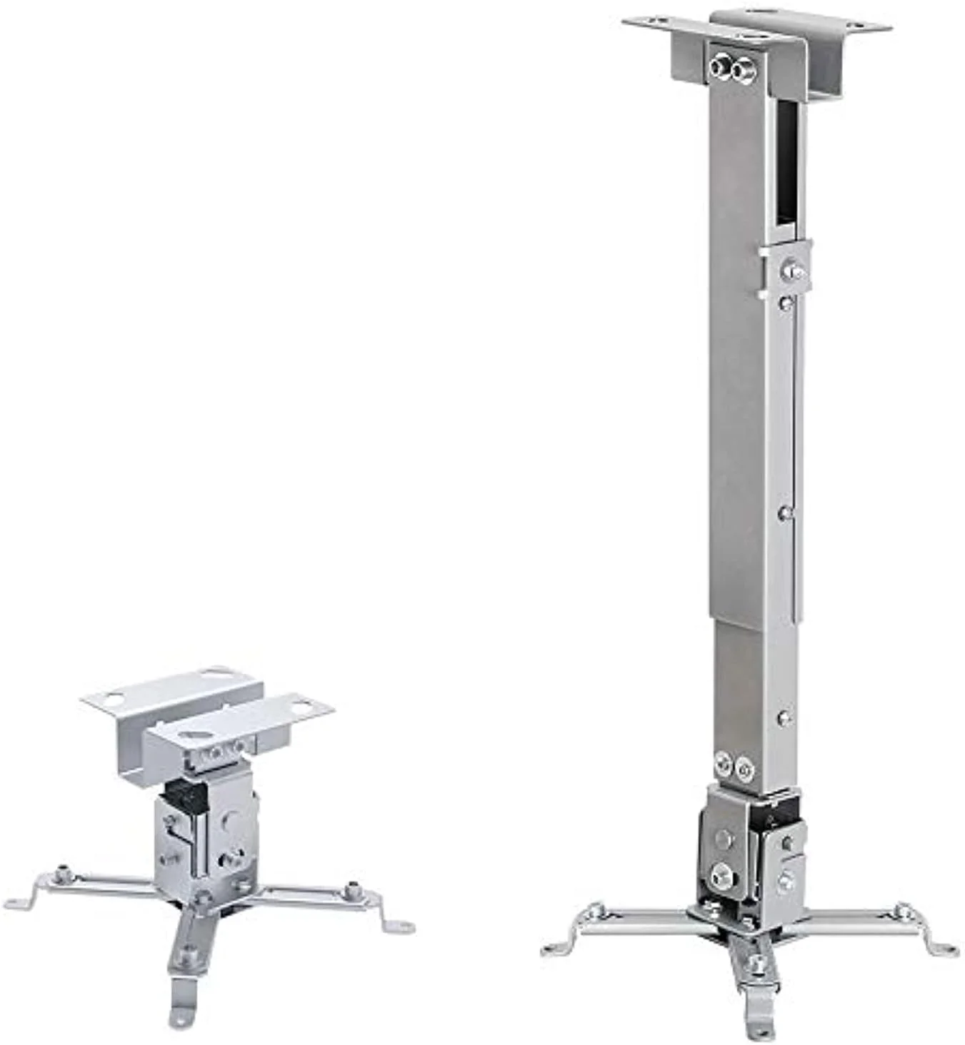پایه سقفی قابل تنظیم پروژکتور LCD/DLP یونیورسال ای وینر برای پروژکتورهای اپسون بنکیو اپتوما - نقره ای