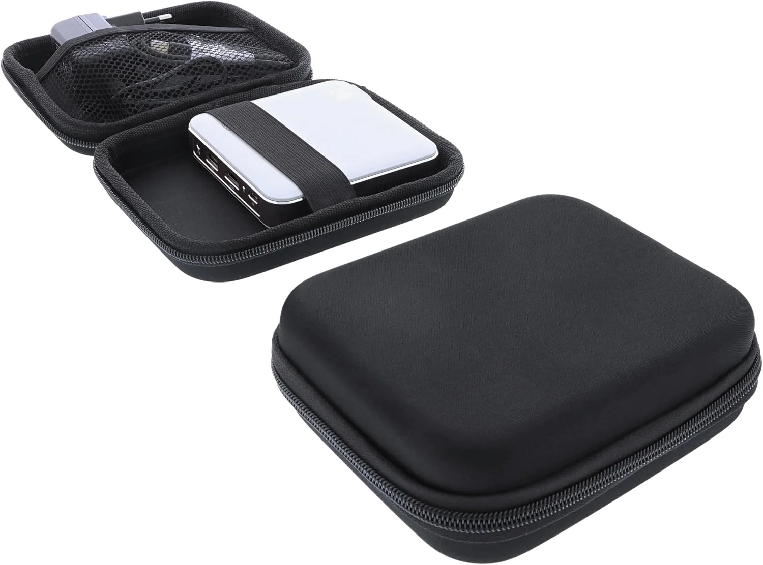 کیف محافظ فوتو-کنتر مناسب برای Kodak Luma 150 و لوازم جانبی، کیف سخت، پروژکتور قابل حمل، ضد ضربه، ضد گرد و غبار، ضد آب، محافظ مسافرتی - مشکی