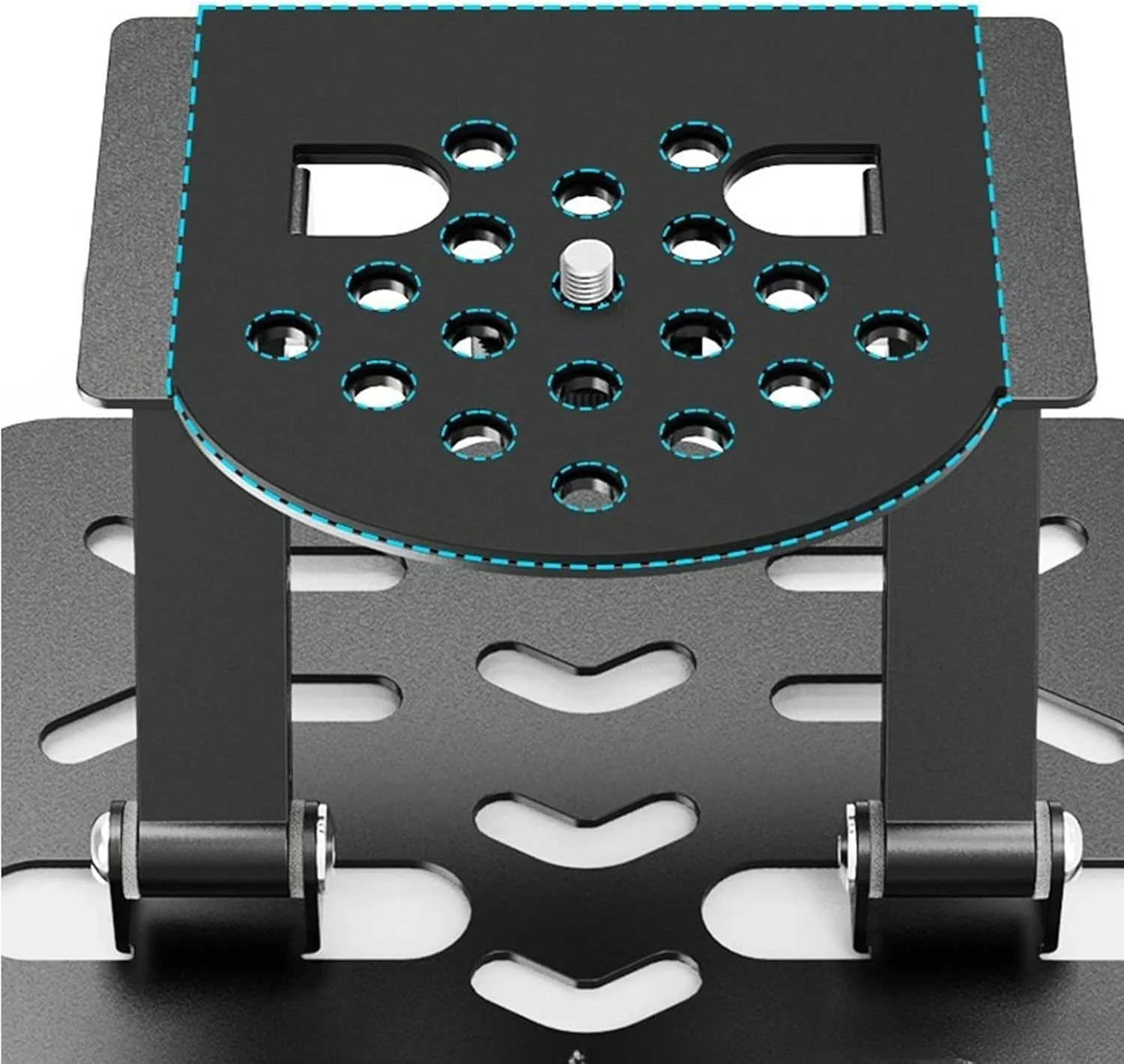 پایه پروژکتور تاشو سنگین وزن با طراحی فلزی سبک و تنظیم سریع ارتفاع برای راه اندازی سینمای خانگی، پایه پروژکتور تاشو پایه پروژکتور تاشو سنگین وزن با طراحی فلزی سبک و تنظیم سریع ارتفاع برای راه اندازی سینمای خانگی، پایه پروژکتور تاشو