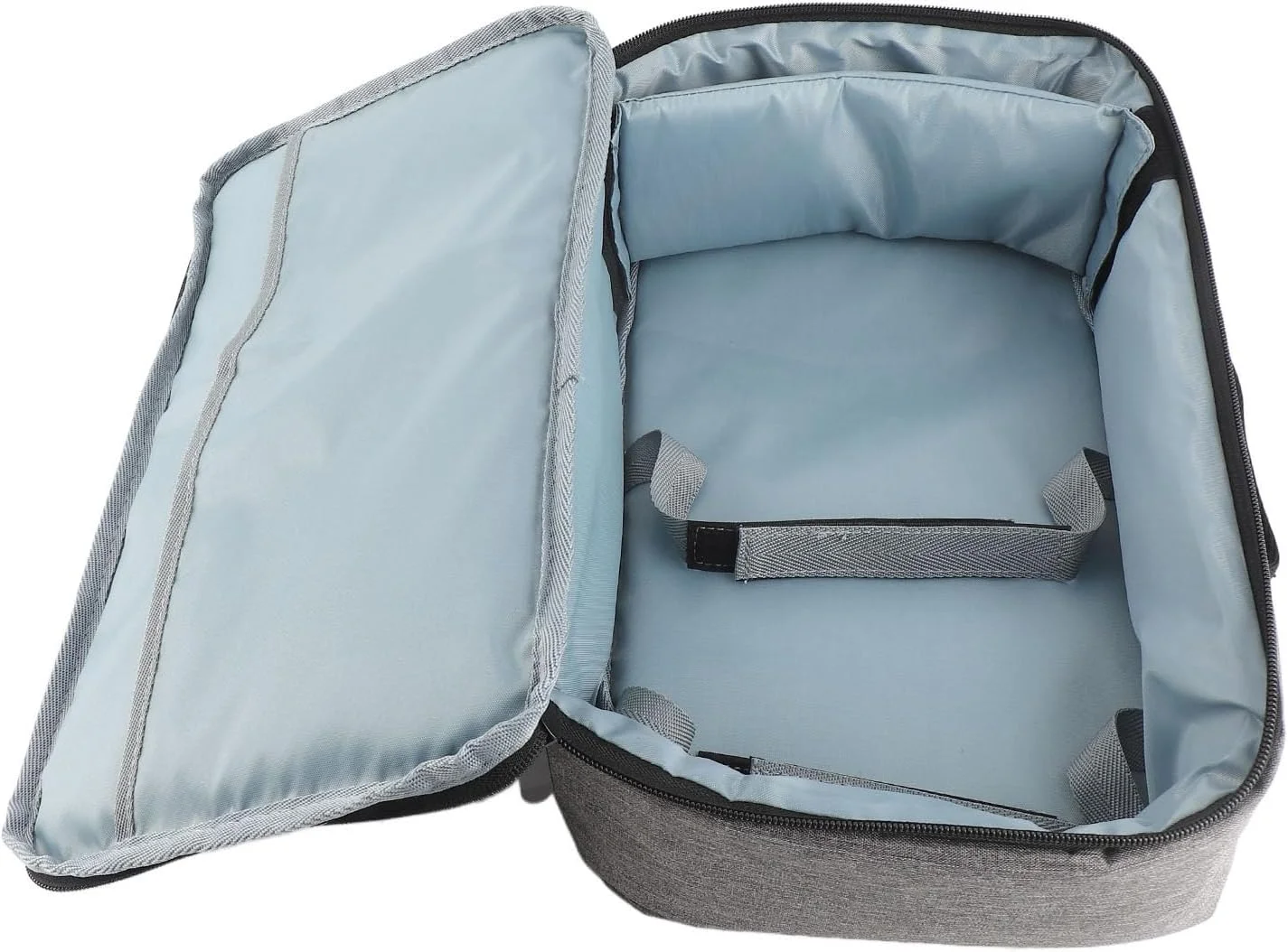 کیف پروژکتور عمومی، کیف حمل آسان و مقاوم نایلونی خاکستری برای فضای باز