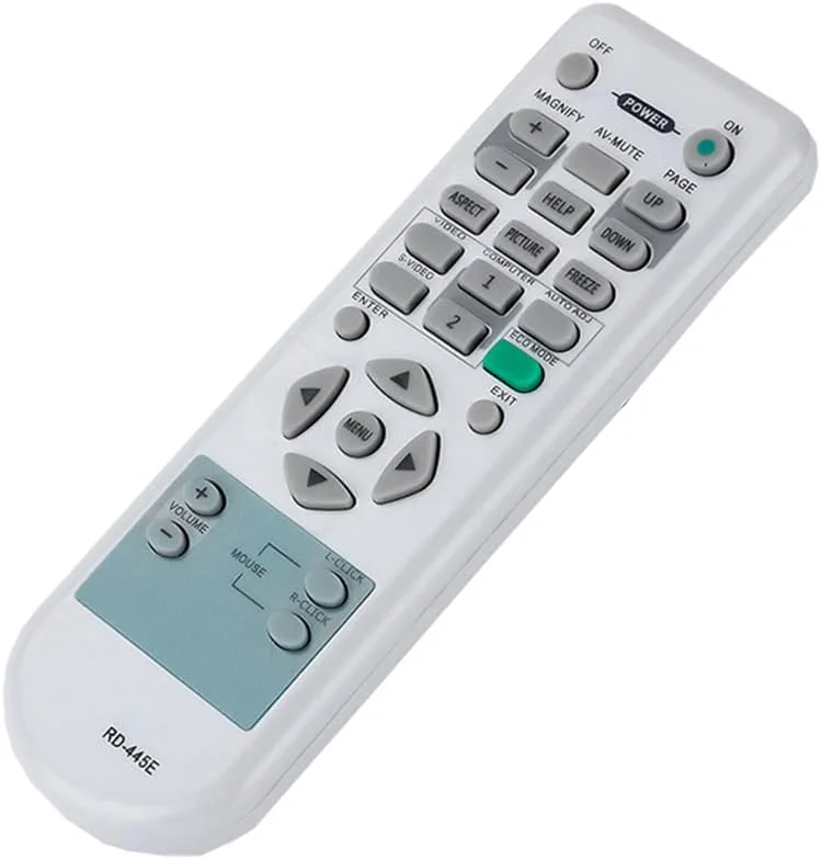 ریموت کنترل جایگزین مناسب برای پروژکتورهای NEC مدل های RD-445E V230+/260 HT410 LT35+ M260XC/XS M260XC M260XS RD-427E VT695 VT700 NP405C NP410+ NP410W VT470 NP700 VT590