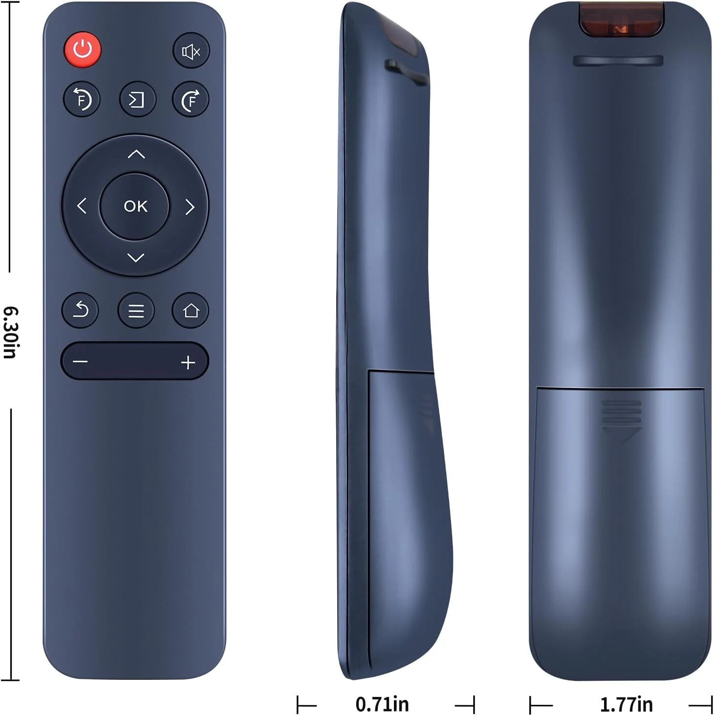 ریموت کنترل جایگزین GOUYESHO Nue برای پروژکتور هوشمند VOPLLS R1، برای پروژکتور مینی WiMiUS P61، برای VANKYO Performance X3 1080P