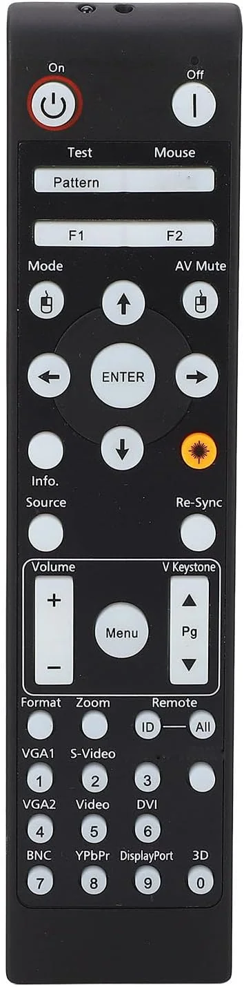 ریموت کنترل جایگزین GOWENIC BR‑3070L برای پروژکتورهای EH505 EH415 EH503 EH415 ZU510T EH515T W505 W515 X515 X600 X605