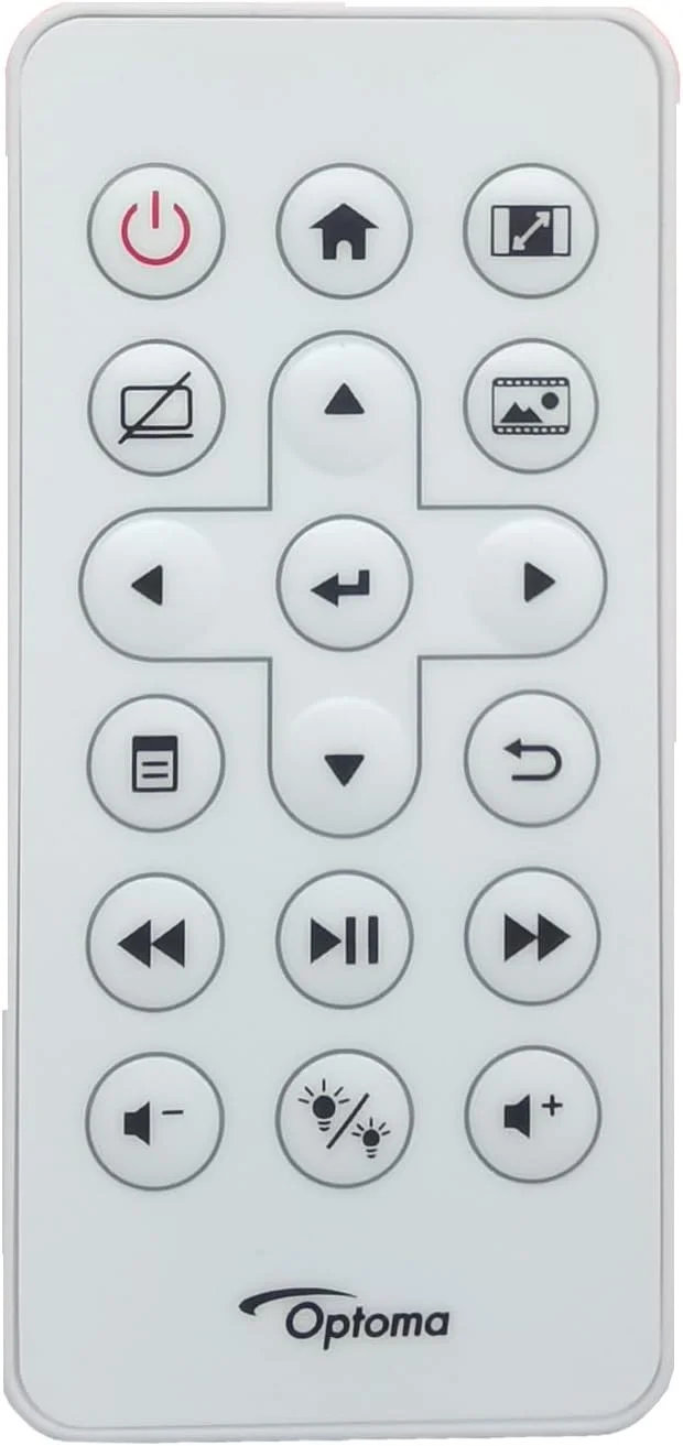 ریموت کنترل جایگزین سازگار برای پروژکتورهای OPTOMA مدل ML750ST، ML1050ST+ و GT750ST