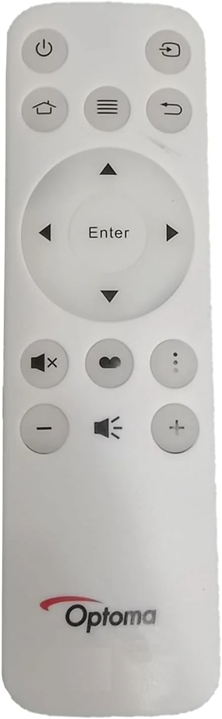 ریموت کنترل جایگزین سازگار با پروژکتور OPTOMA مدل های ML1080ST, UHD52ALV UHD55 UHD566 ZH33 ZH55 UHD350X UHD370X UHZ50 ZH507+ UHD51 UHD51A UHD51ALV UHD51ALVe (سفید)