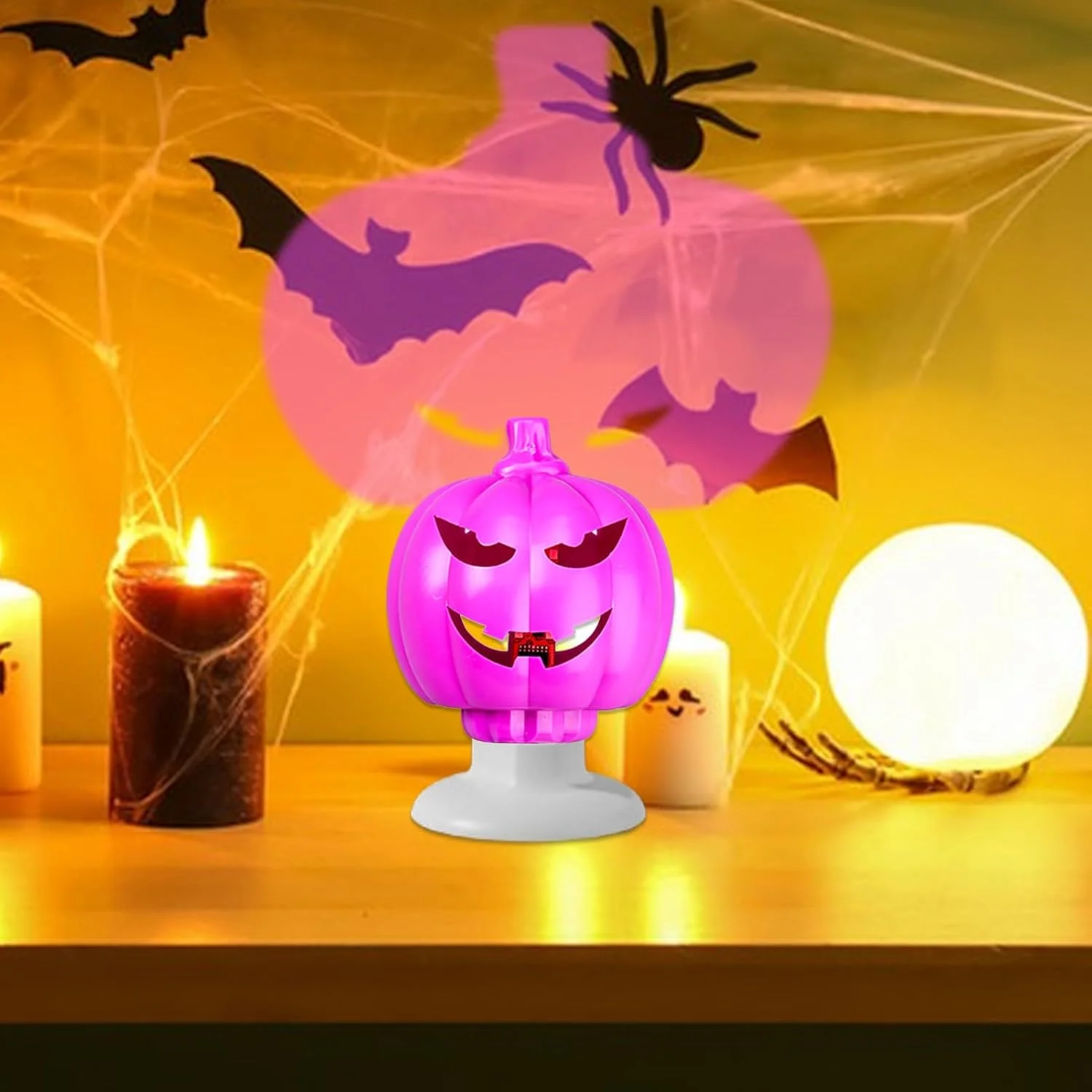 چراغ های کدو تنبل | لامپ پروژکتور کدو تنبل | پایه پیچی E27 مناسب برای تزئینات فصلی جشن های تعطیلات در فضاهای داخلی و خارجی، بارها، کمپینگ، چادرها، خانه های جن زده، رستوران ها و مهمانی های موضوعی چراغ های کدو تنبل | لامپ پروژکتور کدو تنبل | پایه پیچی E27 مناسب برای تزئینات فصلی جشن های تعطیلات در فضاهای داخلی و خارجی، بارها، کمپینگ، چادرها، خانه های جن زده، رستوران ها و مهمانی های موضوعی