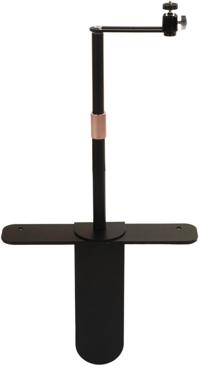 پایه پروژکتور Haofy، نصب آسان و سبک وزن، چرخش 360 درجه، تحمل وزن قوی، قابل حمل برای خانه و محل کار (مشکی)