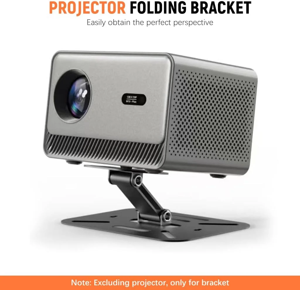 پایه رومیزی پروژکتور HASTHIP® با زاویه قابل تنظیم 180 درجه، پایه کوچک مینی پروژکتور، براکت نصب دیواری پروژکتور، نگهدارنده فلزی فولاد کربنی پروژکتور، انعطاف پذیر و جهانی برای رومیزی، دفتر کار خانگی