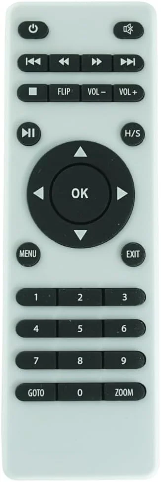 ریموت کنترل جایگزین HCDZ برای پروژکتورهای سینمای خانگی مینی قابل حمل GPX PJ609B PJ770B