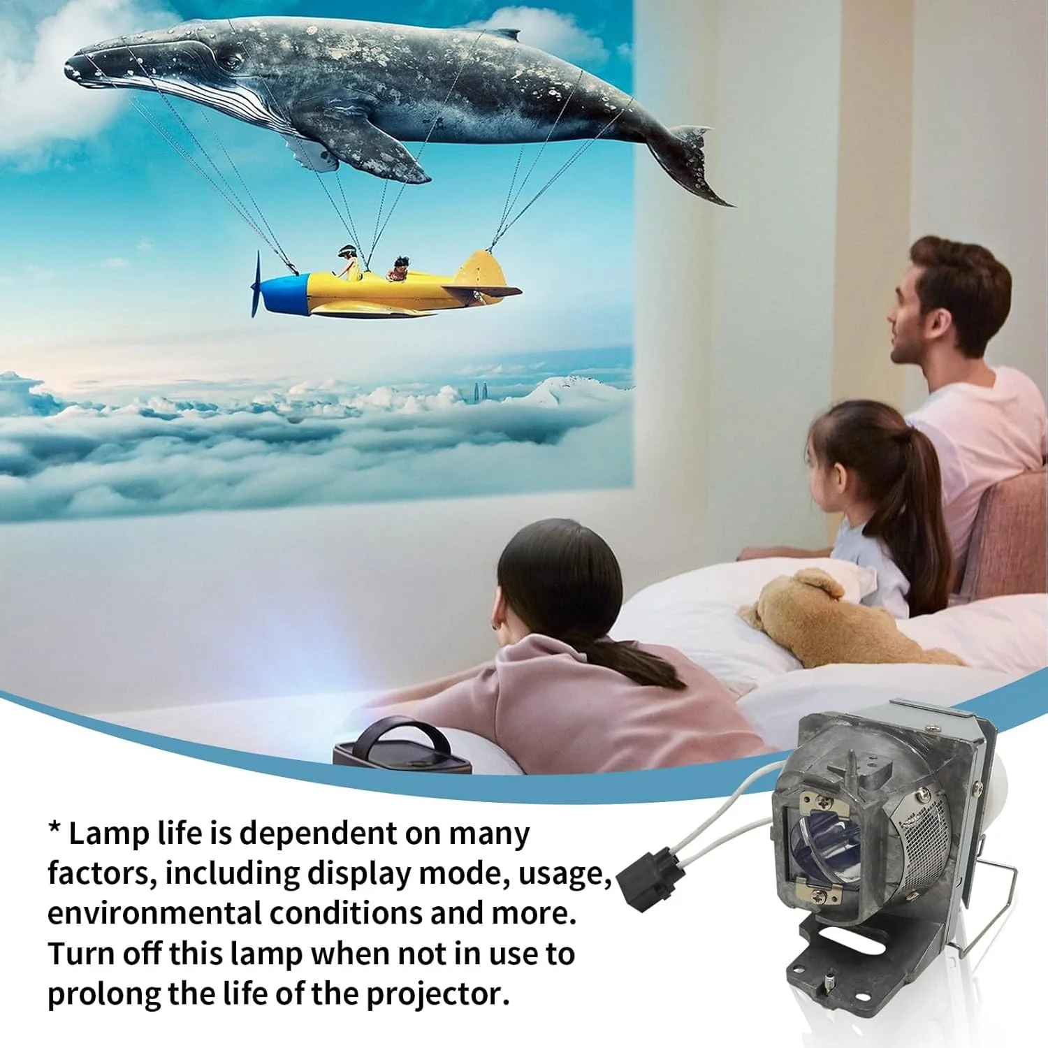 لامپ جایگزین پروژکتور HFY marbull SP.7C601GC01/BL-FU220E/BL-FU200D/SP.7D101GC01 سازگار با OPTOMA EH330UST GT5600 HD30UST HD31UST HD35UST W330UST W340UST X330UST X340UST