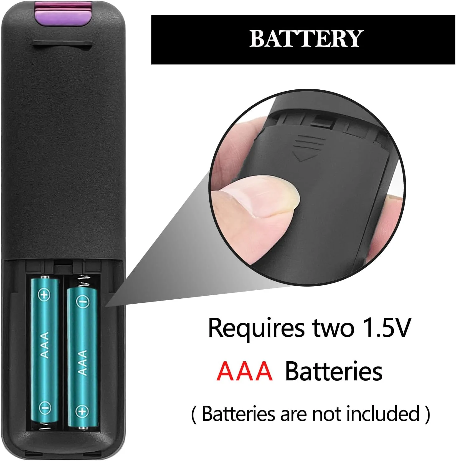 ریموت کنترل جایگزین برای مینی پروژکتور، سازگار با Magcubic HY300Pro، HIPPUS HY300Pro، Aubor HY300Pro، Xgody HY300Pro، Maypug P1 مینی پروژکتور.