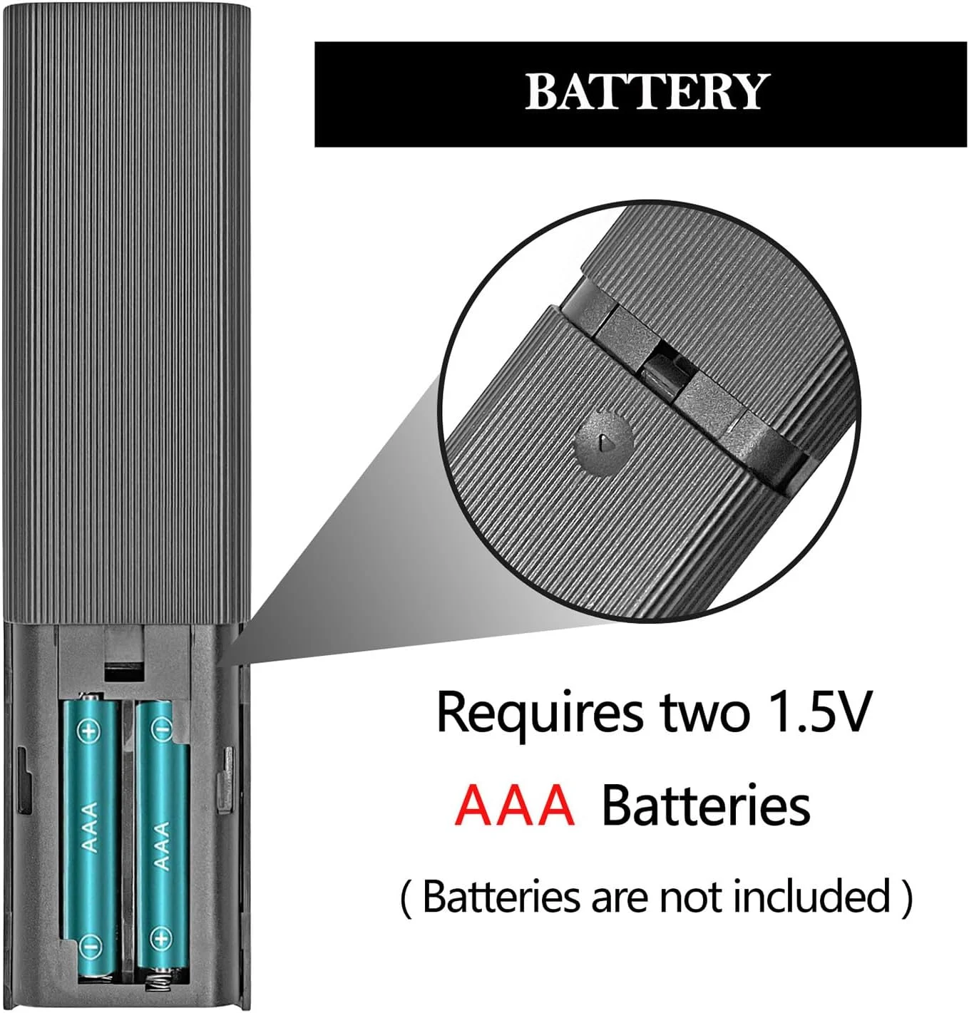 ریموت کنترل جایگزین HODSEUKIN برای مینی پروژکتور، سازگار با مینی پروژکتور Aurzen EAZZE D1.