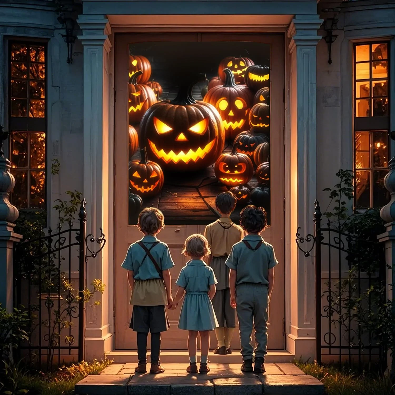 صفحه نمایش پروژکتور هولوگرافی عقب: صفحه نمایش های پروژکتور فضای باز 152x269 سانتی متر برای نصب و آویزان کردن فیلم های هالووین پروژکتورها، شب فیلم در حیاط خلوت