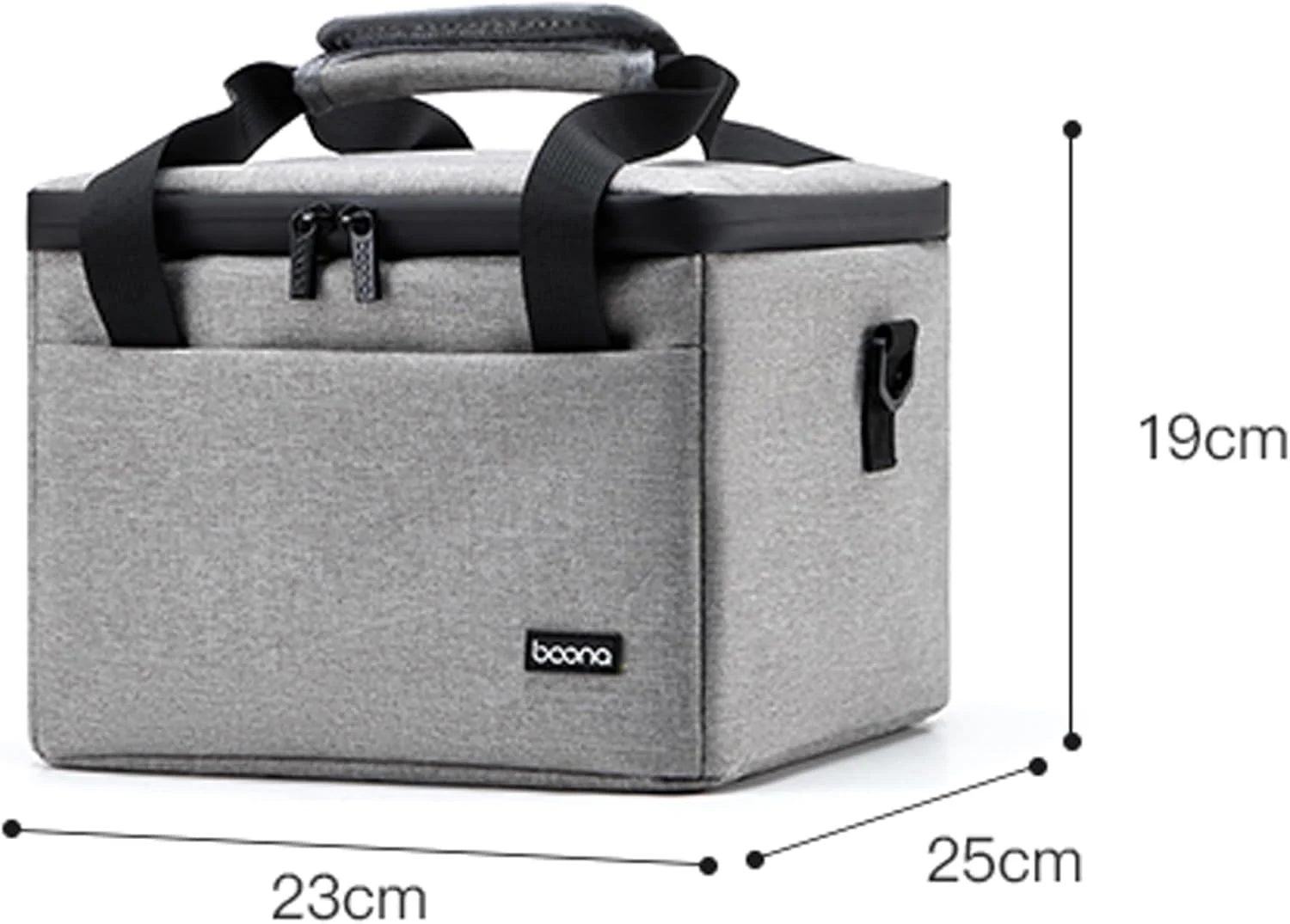 کیف حمل پروژکتور XGIMI Horizon Pro 4K، سازگار با پروژکتور XGIMI Horizon 1080p FHD، کیف مسافرتی با بند شانه (خاکستری) کیف حمل پروژکتور XGIMI Horizon Pro 4K، سازگار با پروژکتور XGIMI Horizon 1080p FHD، کیف مسافرتی با بند شانه (خاکستری)