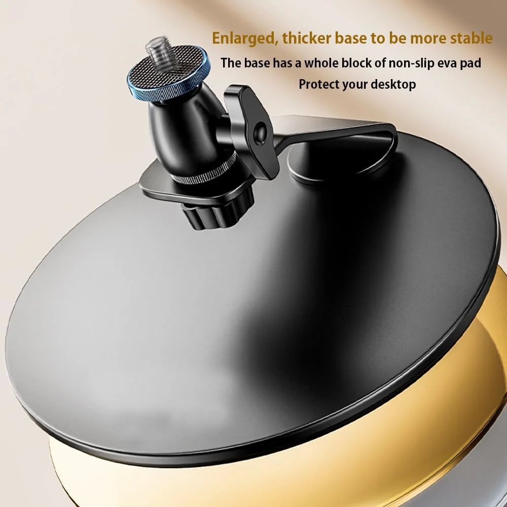 پایه رومیزی پروژکتور HVAYING با قابلیت تنظیم شیب و پیچ 1/4 اینچی - ایده آل برای خانه، دفتر و استودیو - سازگار با اکثر پروژکتورهای LCD/DLP پایه رومیزی پروژکتور HVAYING با قابلیت تنظیم شیب و پیچ 1/4 اینچی - ایده آل برای خانه، دفتر و استودیو - سازگار با اکثر پروژکتورهای LCD/DLP