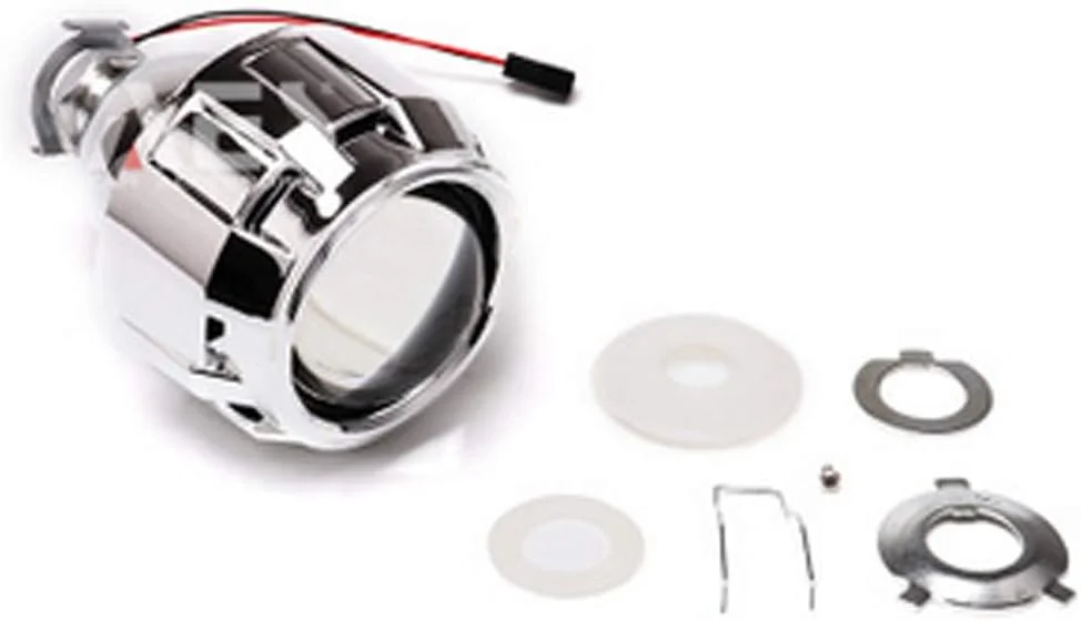 مینی لنز پروژکتور بای زنون 2.5 اینچی، مناسب برای لامپ های H1، H4 و H7، فرمان راست DOOMUN