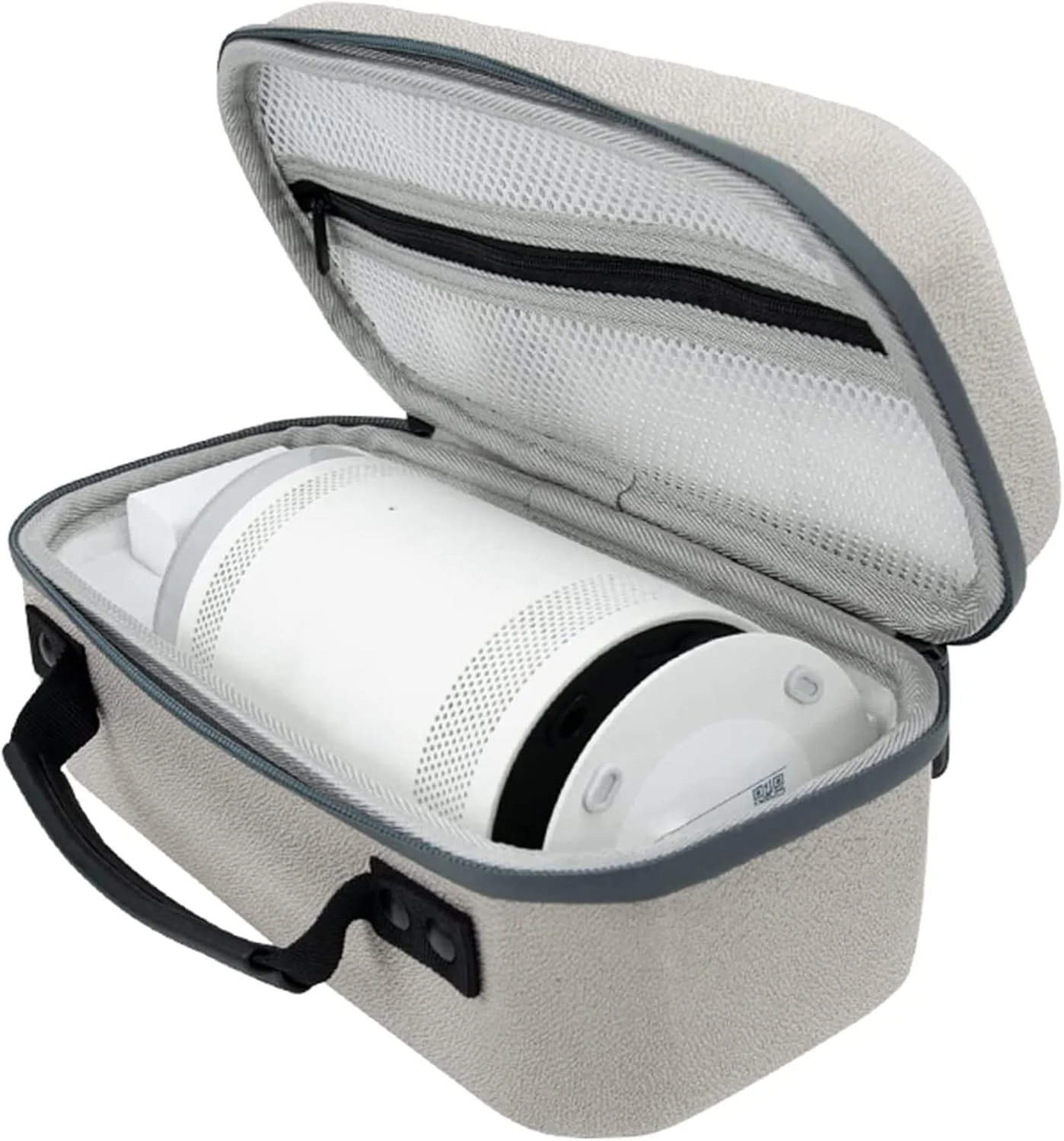 کیف محافظ هارد برای پروژکتور هوشمند قابل حمل سامسونگ Freestyle سایز 30 تا 100 اینچ، کیف حمل و نگهداری پروژکتور Freestyle برای لوازم جانبی پروژکتور SP-LSP3BLAXZA