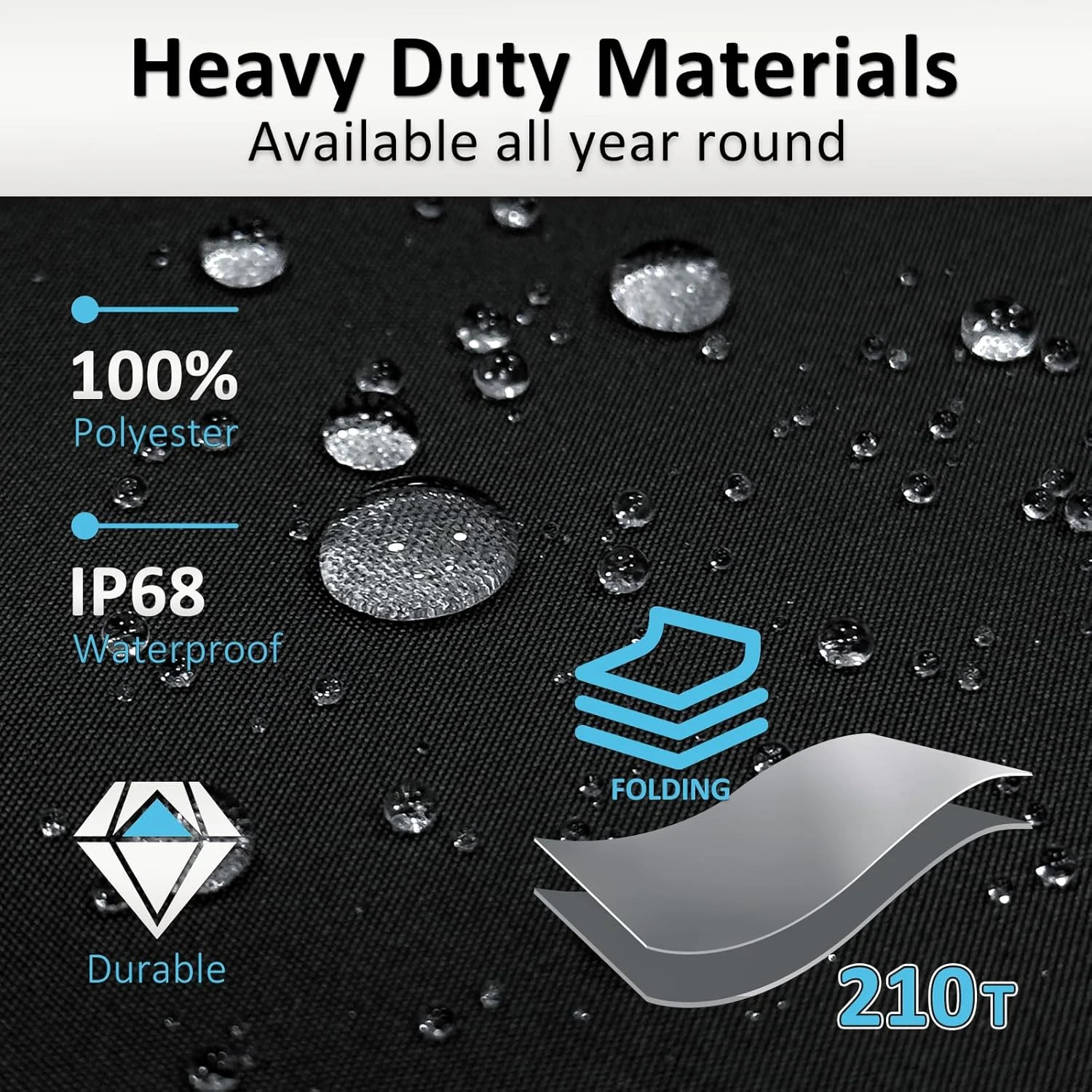 پرده نمایش بادی برای فضای باز - 4.8 متری، مقاوم و ساخته شده از نایلون 210T، پرده نمایش فیلم بادی قابل حمل برای فضای باز با دمنده فوق العاده بی صدا و ضد آب IP68، زاویه دید 160 درجه، قابلیت نمایش از جلو و عقب