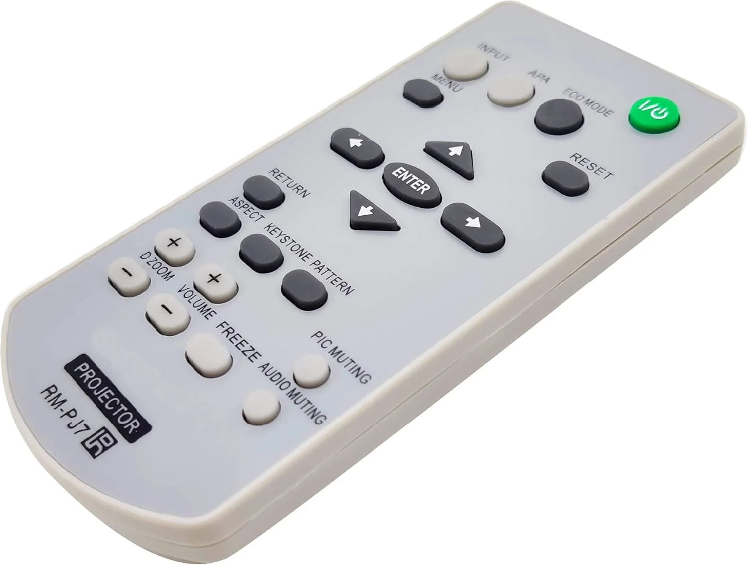 ریموت کنترل پروژکتور INTECHING برای مدل های سونی VPL-CS21, VPL-DX10, VPL-DX11, VPL-DX15, VPL-ES7, VPL-EW7, VPL-EX130, VPL-EX7, VPL-EX70, VPL-MX20, VPL-MX25, VPL-TX7, VPL-TX70, VPL-SW526CM