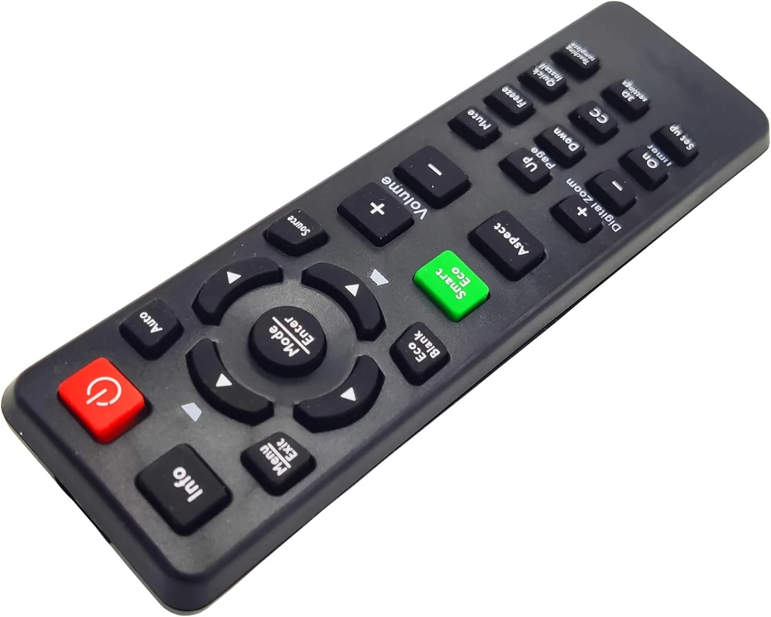 ریموت کنترل پروژکتور INTECHING 5J.J6L06.001 برای بنکیو MS517, MS521, MS524, MS527, MW519, MW523, MW663, MX504, MX505, MX518, MX520, MX522, MX618ST, MX661, MX662, MX620ST, MS619ST, MW571H, MW621ST