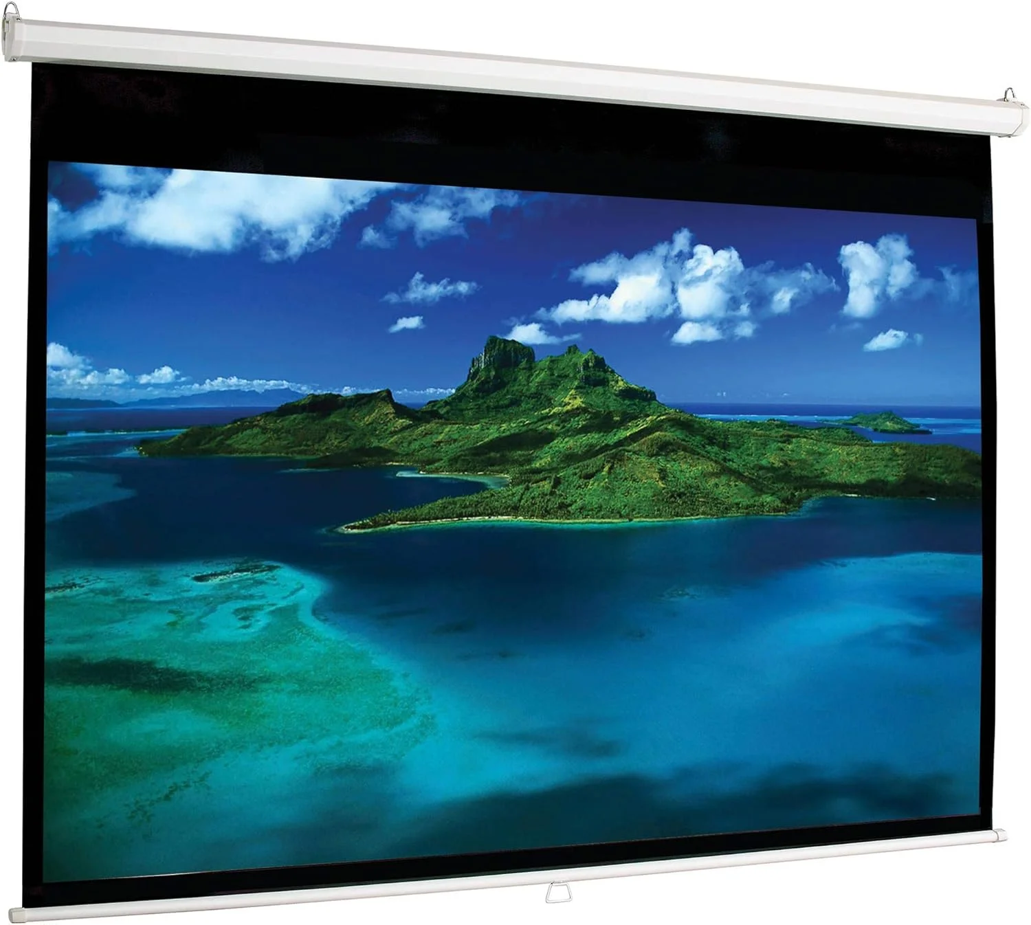 پرده نمایش پروژکتور دستی آی ویو مدل M150 سایز 150x150