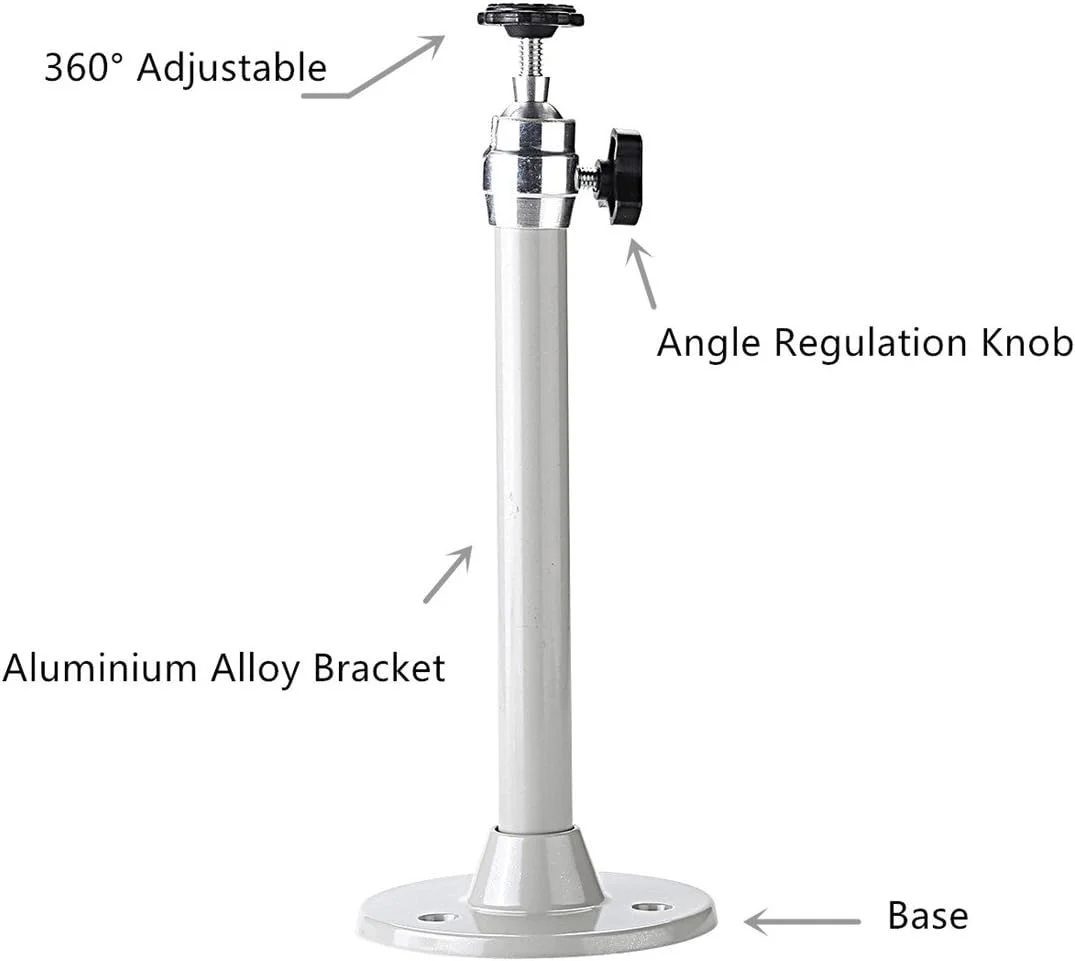 آویز سقفی/دیواری مینی پروژکتور آیواسمارت، با میله‌ی افزایش طول 23.6 سانتی‌متری، تحمل وزن تا 5 کیلوگرم، مناسب برای مینی پروژکتور و دوربین